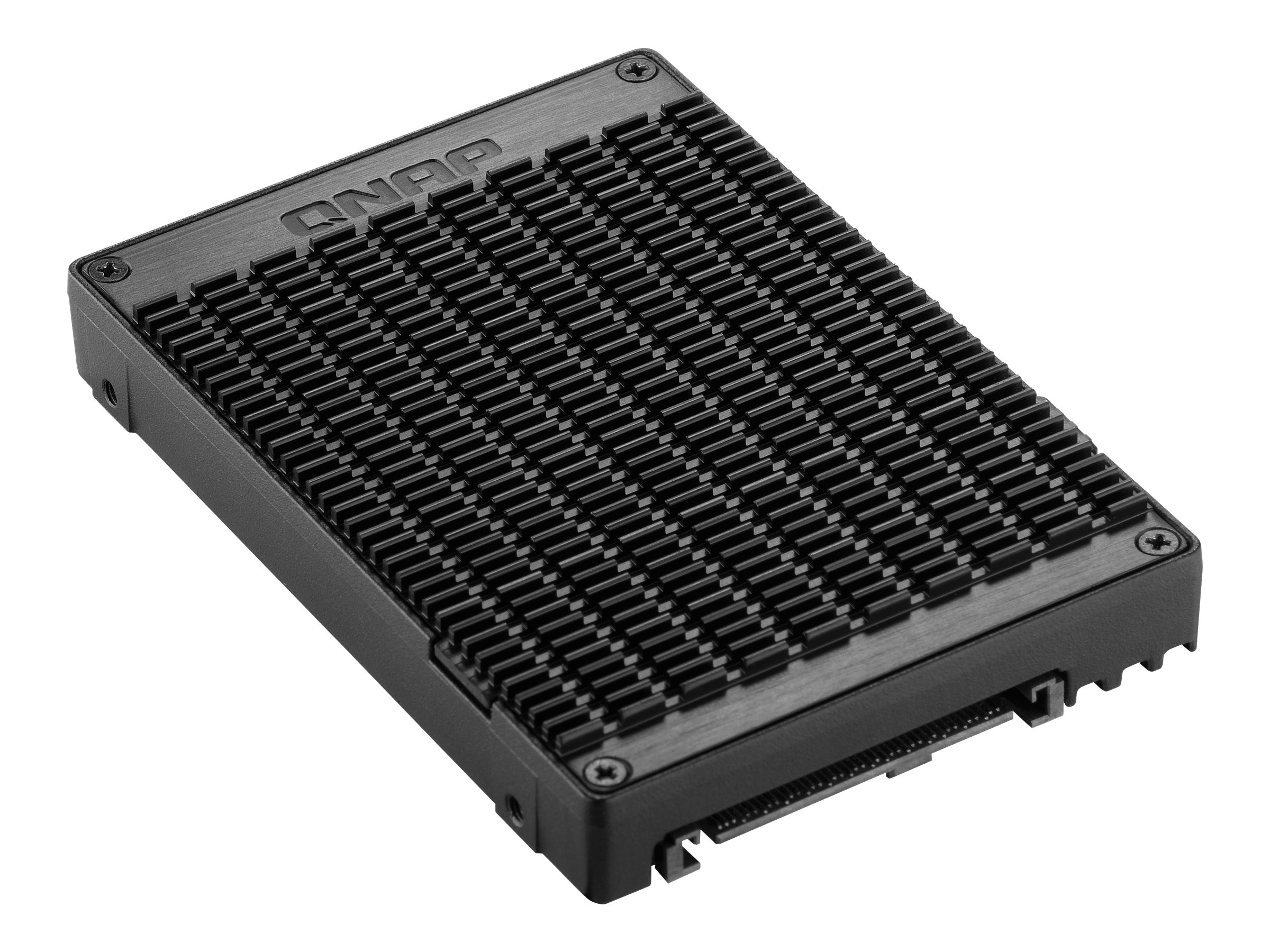 QNAP QDA-UMP4 Speicherlaufwerksgehäuse SSD-Gehäuse Schwarz 2.5