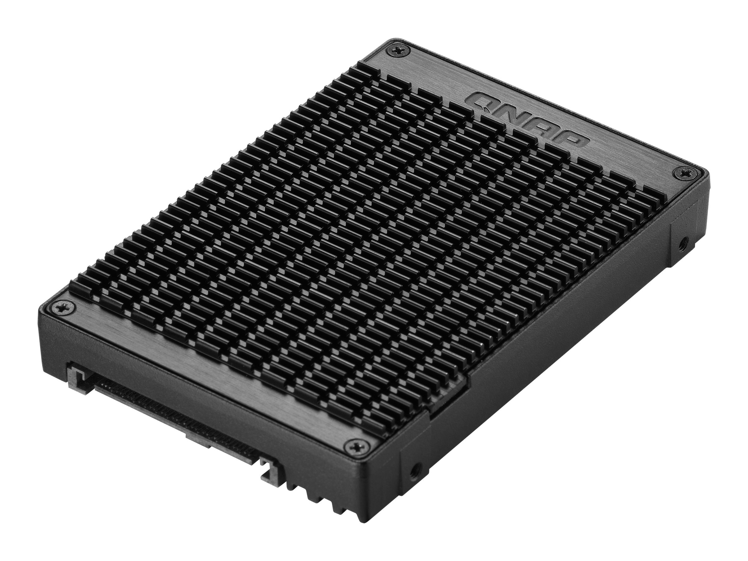 QNAP QDA-UMP4 Speicherlaufwerksgehäuse SSD-Gehäuse Schwarz 2.5