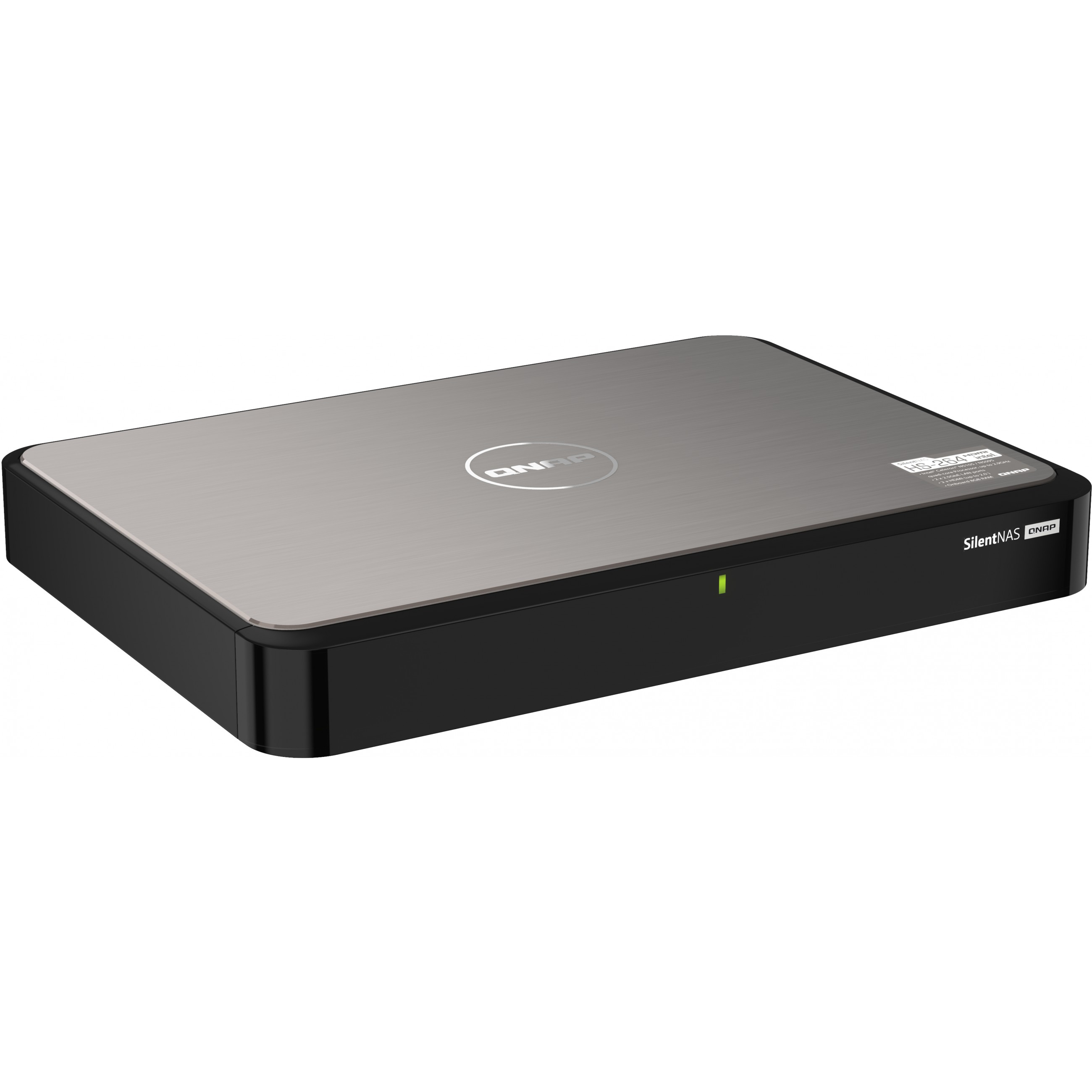 QNAP HS-264 NAS Tower Intel® Celeron® N5105 8 GB QNAP QTS Schwarz