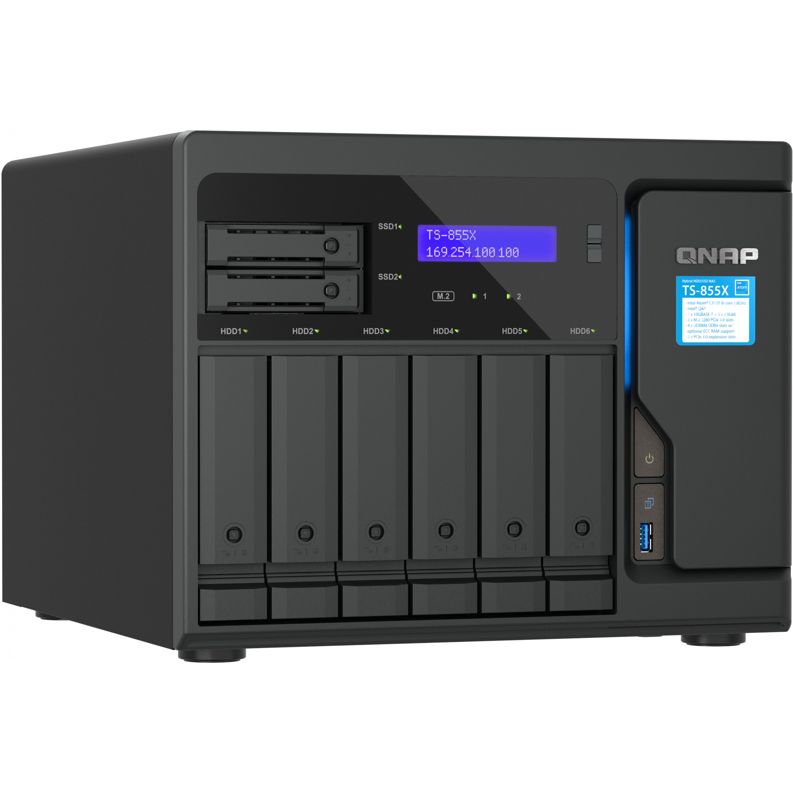 QNAP NAS TS-855X-8G 8bay