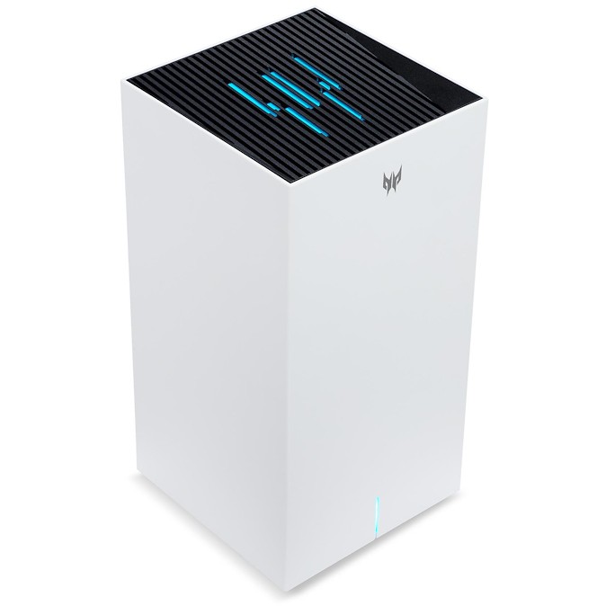 Acer Predator Connect T7 Wi-Fi 7 WLAN-Router Gigabit Ethernet Tri-Band (2,4 GHz/5 GHz/6 GHz) Weiß