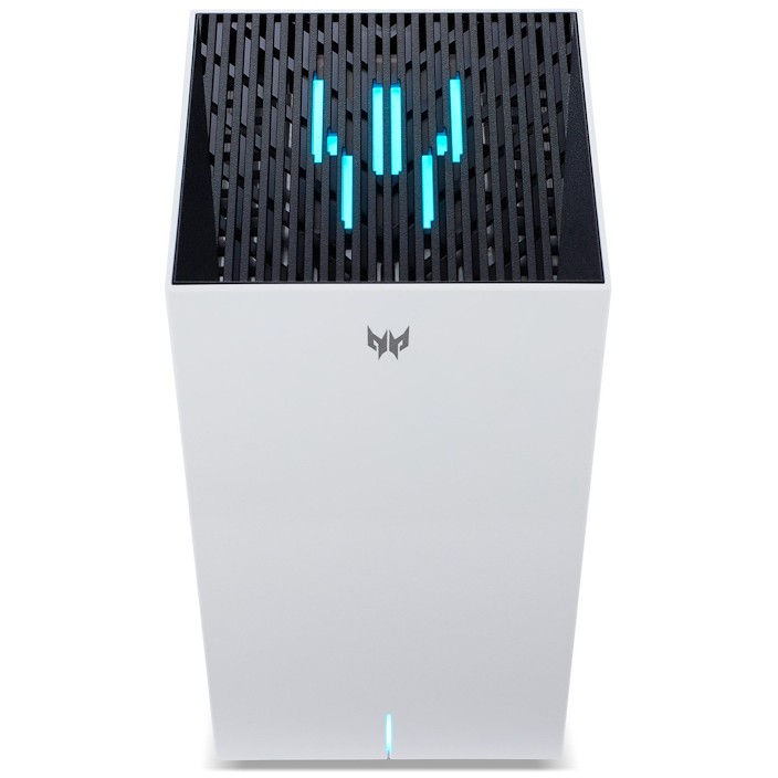 Acer Predator Connect T7 Wi-Fi 7 WLAN-Router Gigabit Ethernet Tri-Band (2,4 GHz/5 GHz/6 GHz) Weiß