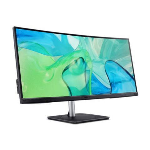 Acer CB343CUR Computerbildschirm 86,4 cm (34) 3440 x 1440 Pixel UltraWide Quad HD LED Schwarz, Silber