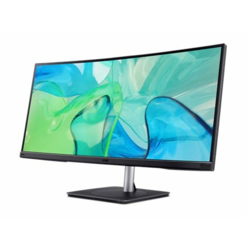 Acer CB343CUR Computerbildschirm 86,4 cm (34) 3440 x 1440 Pixel UltraWide Quad HD LED Schwarz, Silber