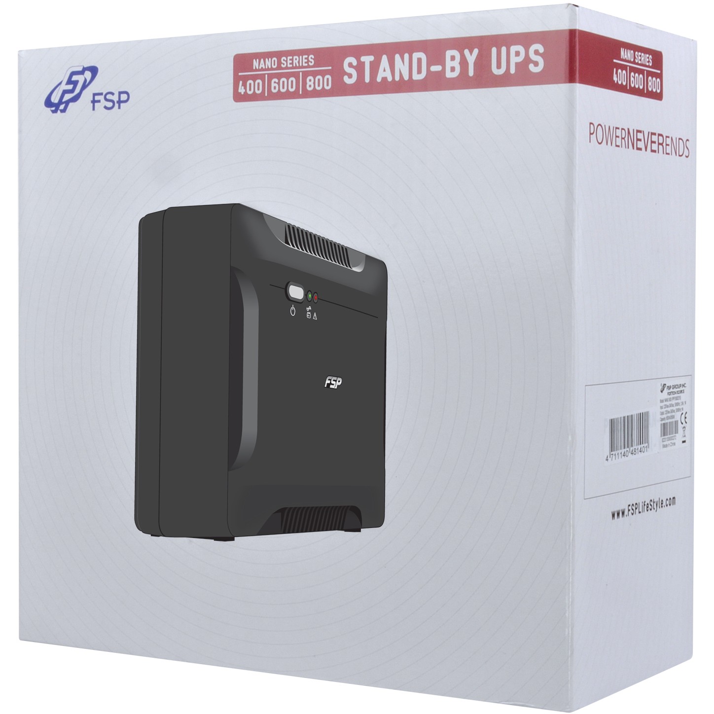 FSP USV FSP-NANO-600 Offline 600VA 360W