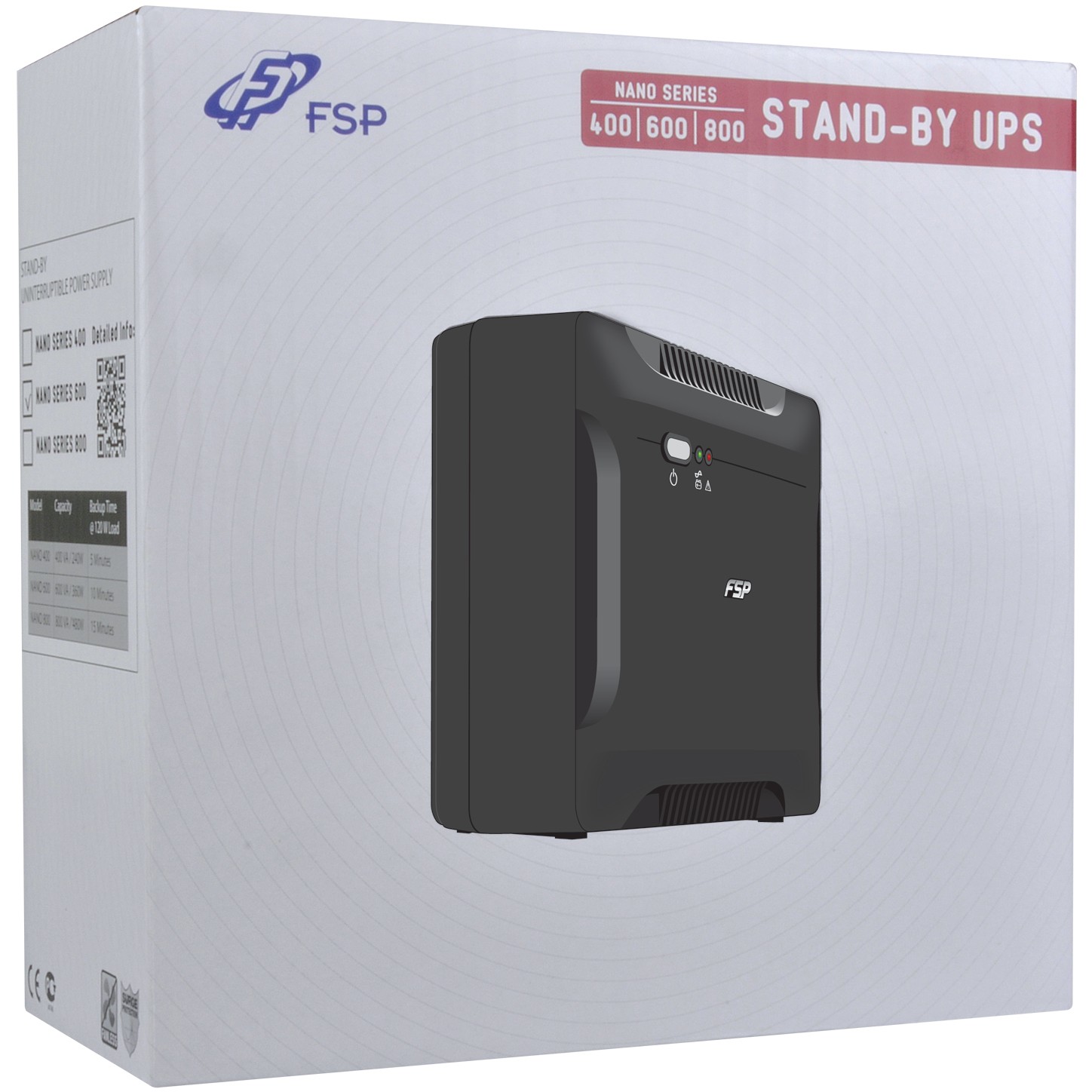 FSP USV FSP-NANO-800 Offline 800VA 480W