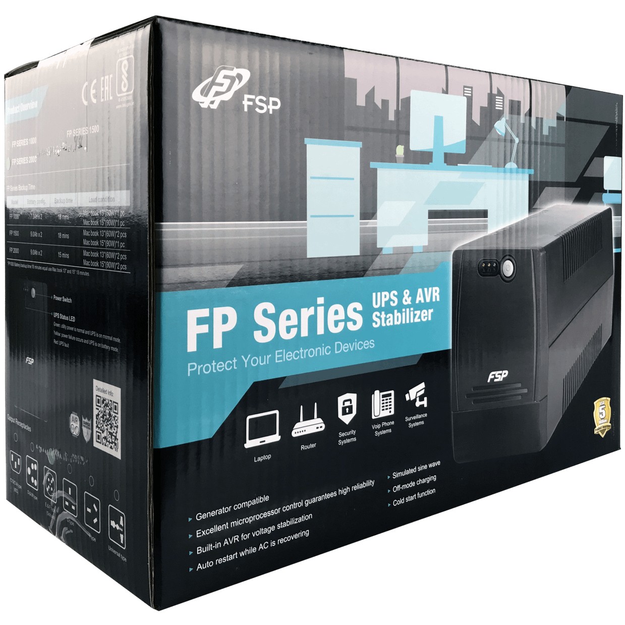 FSP USV FSP-FP-2000 Line-interactive 2000VA 1200W