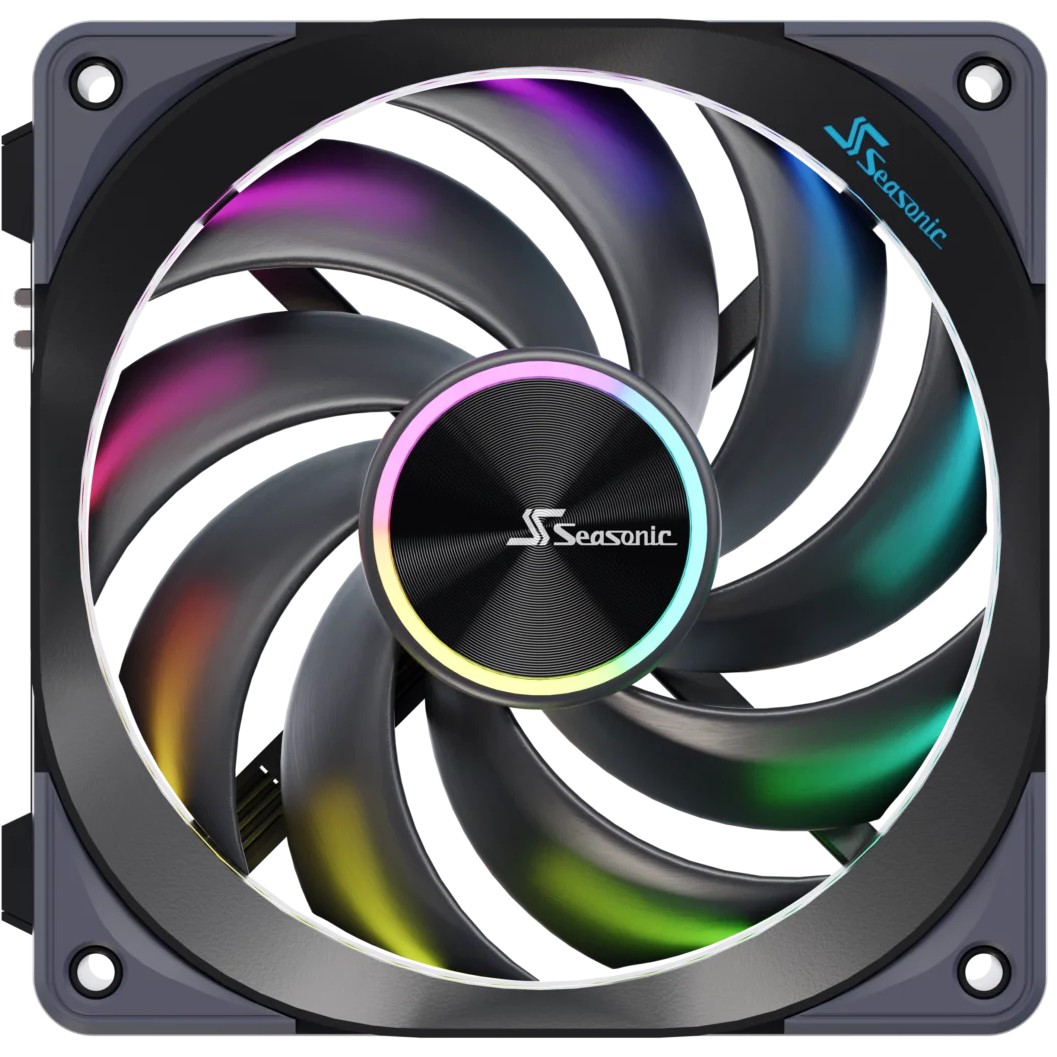 Seasonic Lüfter MagFlow 1225PWM ARGB 120*120*120 3-Fan Kit