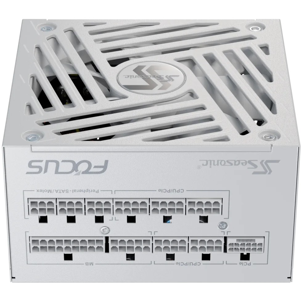 Seasonic Netzteil 850W FOCUS-GX-850 ATX3 Modular (Gold)White