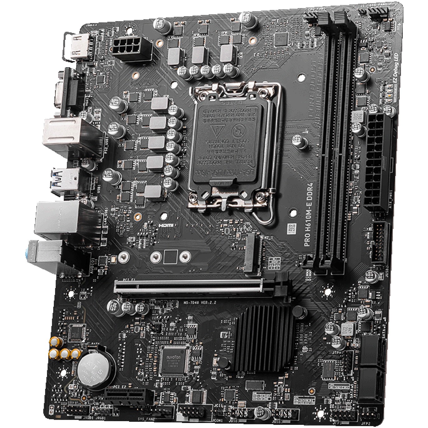 MSI PRO H610M-E DDR4 motherboard