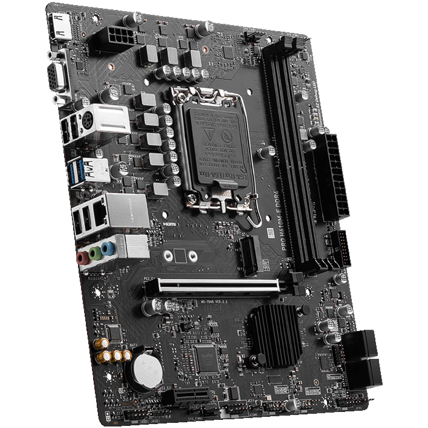 MSI PRO H610M-E DDR4 motherboard