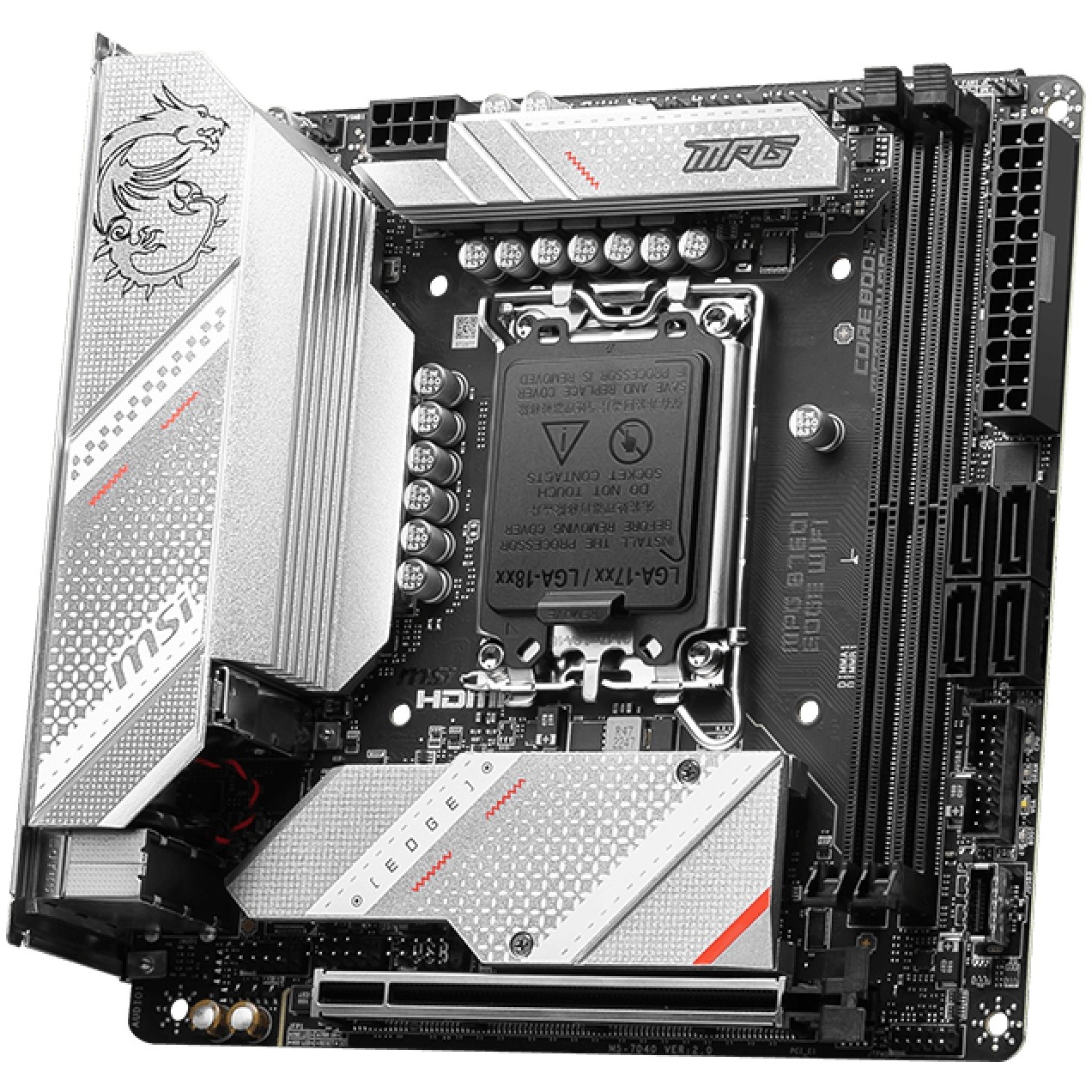 MSI MPG B760I EDGE WIFI LGA1700 mITX MB