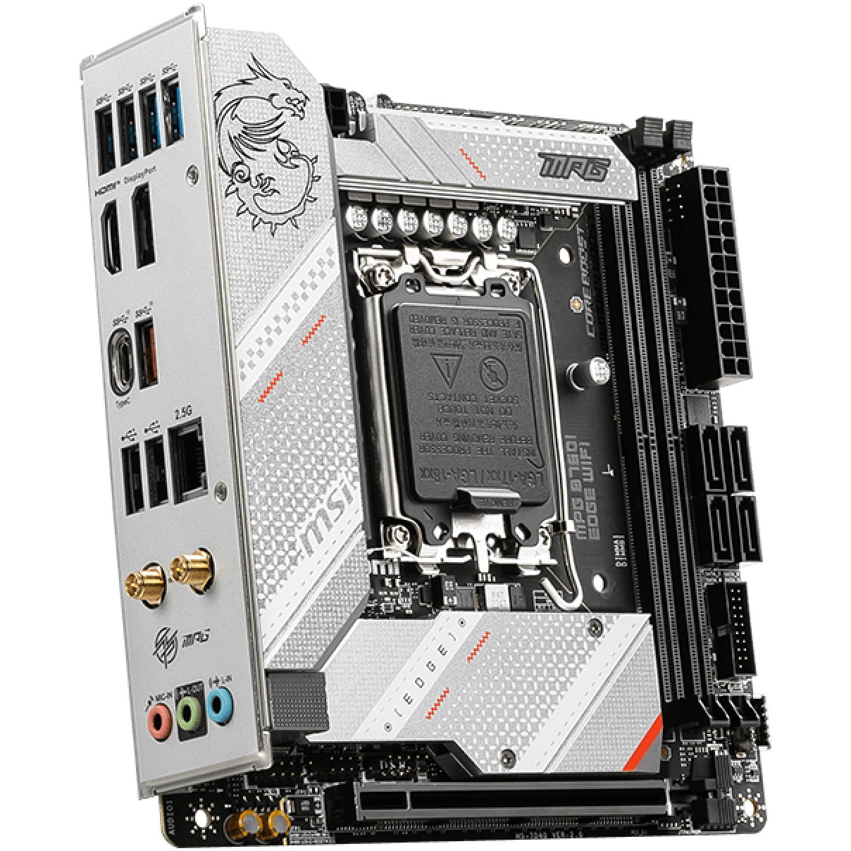 MSI MPG B760I EDGE WIFI LGA1700 mITX MB