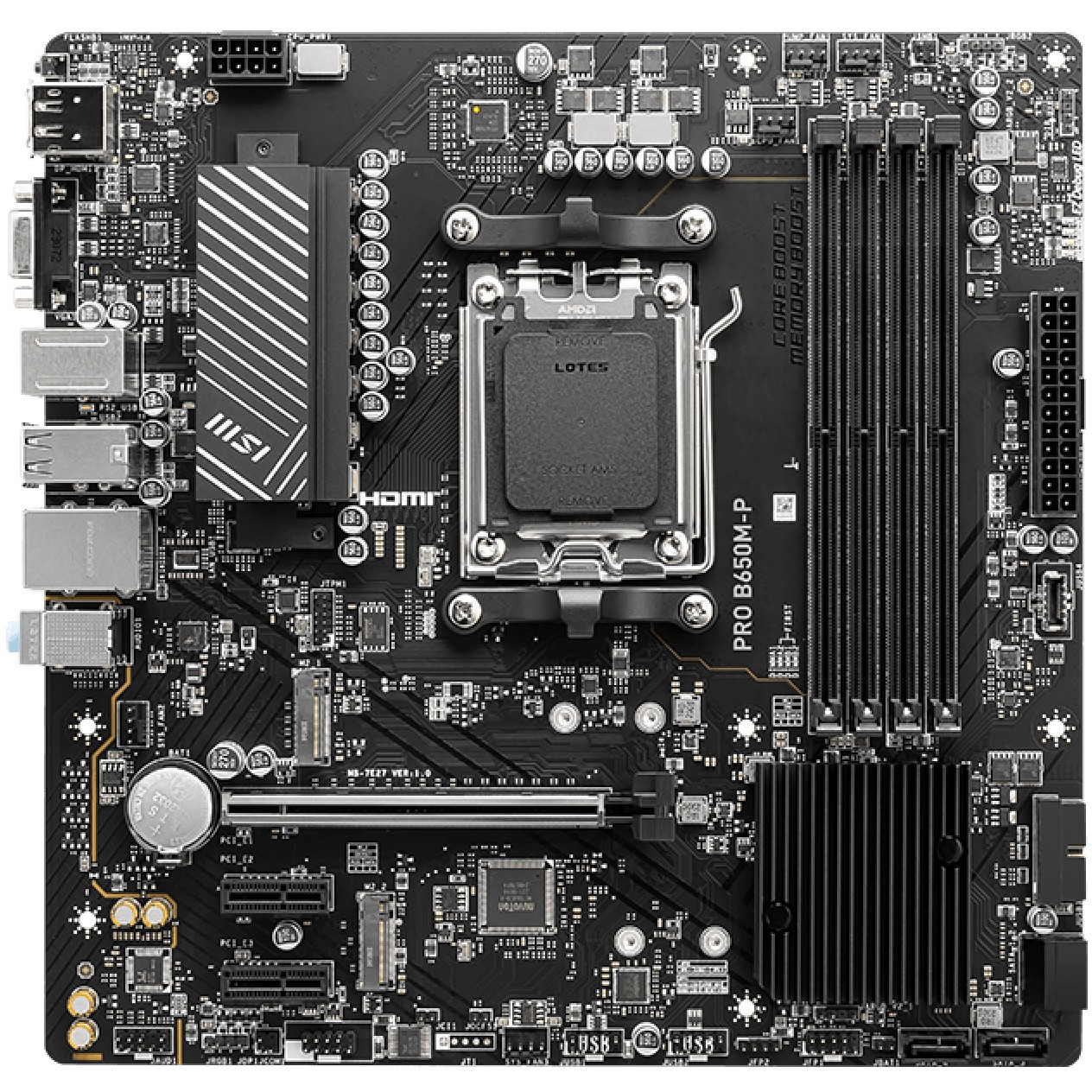 MSI PRO B650M-P AM5 DDR5 mATX