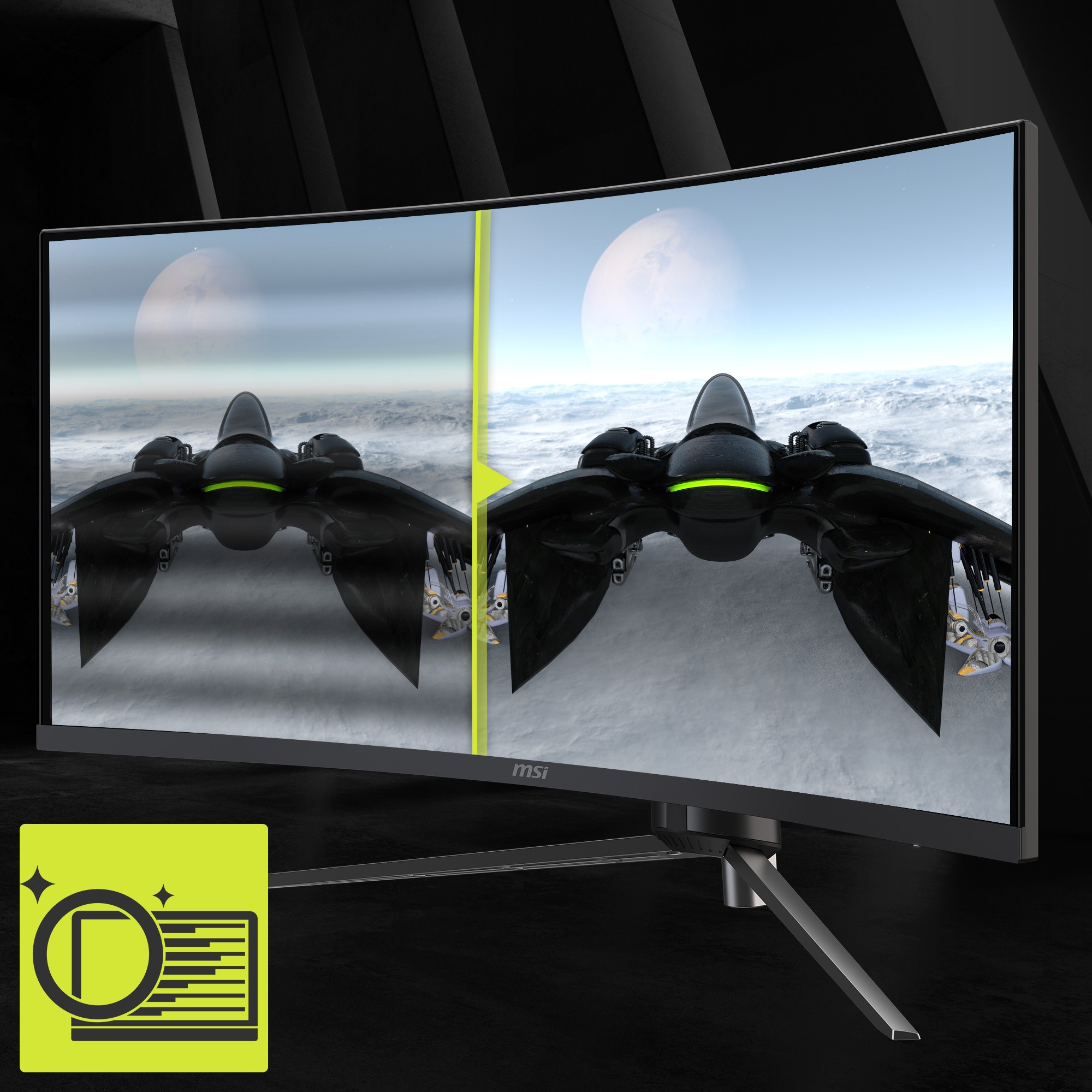 MSI MAG 345CQRDE computer monitor