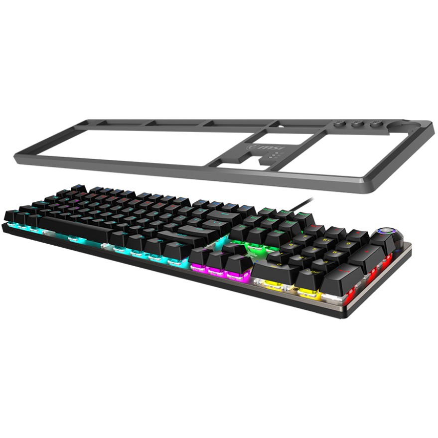 MSI FORGE GK310 RED DE WIRED KEYBOARD(P)