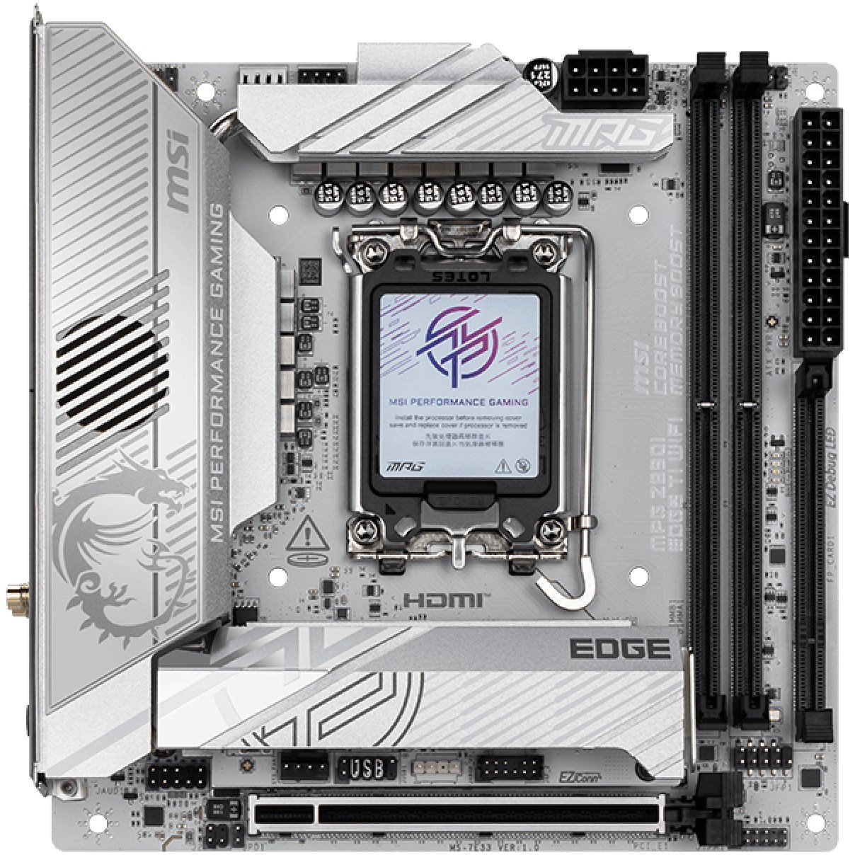 MSI MPG Z890I EDGE TI WIFI LGA1851