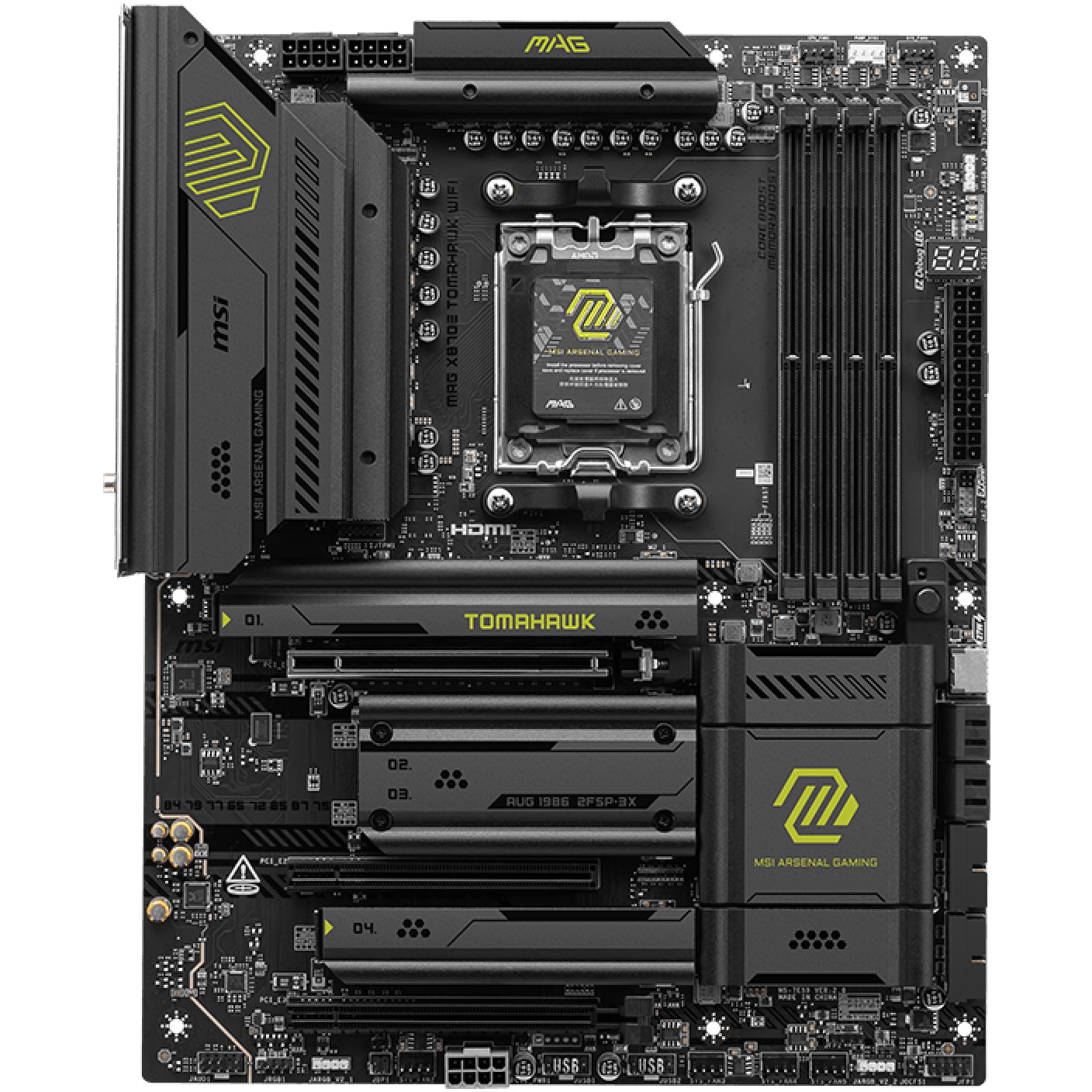 MSI MAG X870E TOMAHAWK WIFI motherboard
