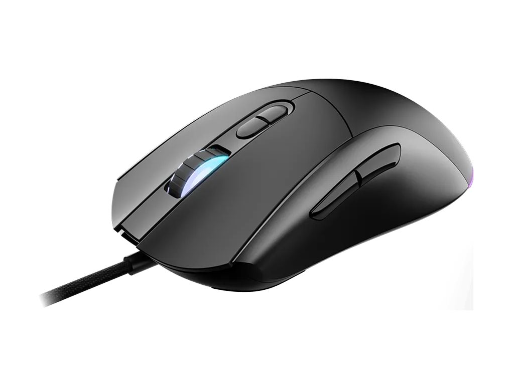 MSI Forge GM320 Gaming Maus, Black, USB