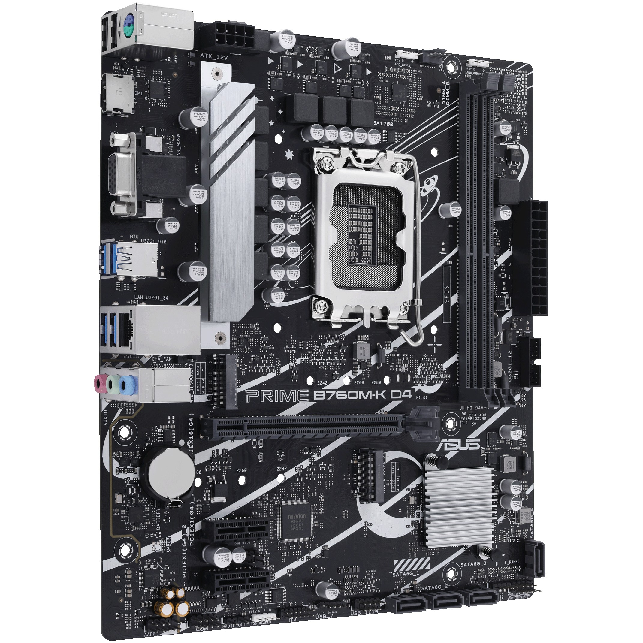 ASUS PRIME B760M-K D4 Intel B760 LGA 1700 micro ATX