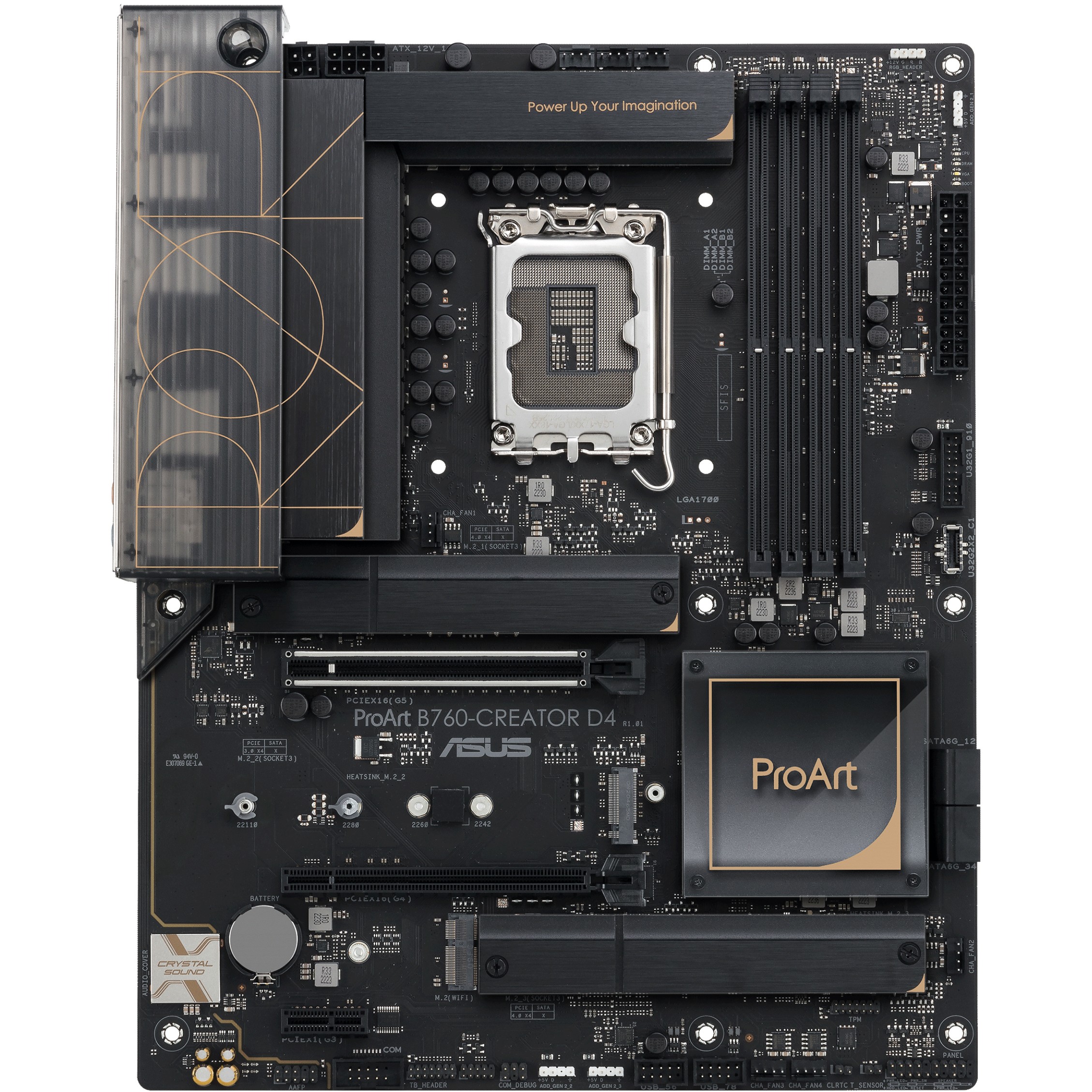MB ASUS PROART B760-CREATOR D4         (Intel,1700,DDR4,ATX)