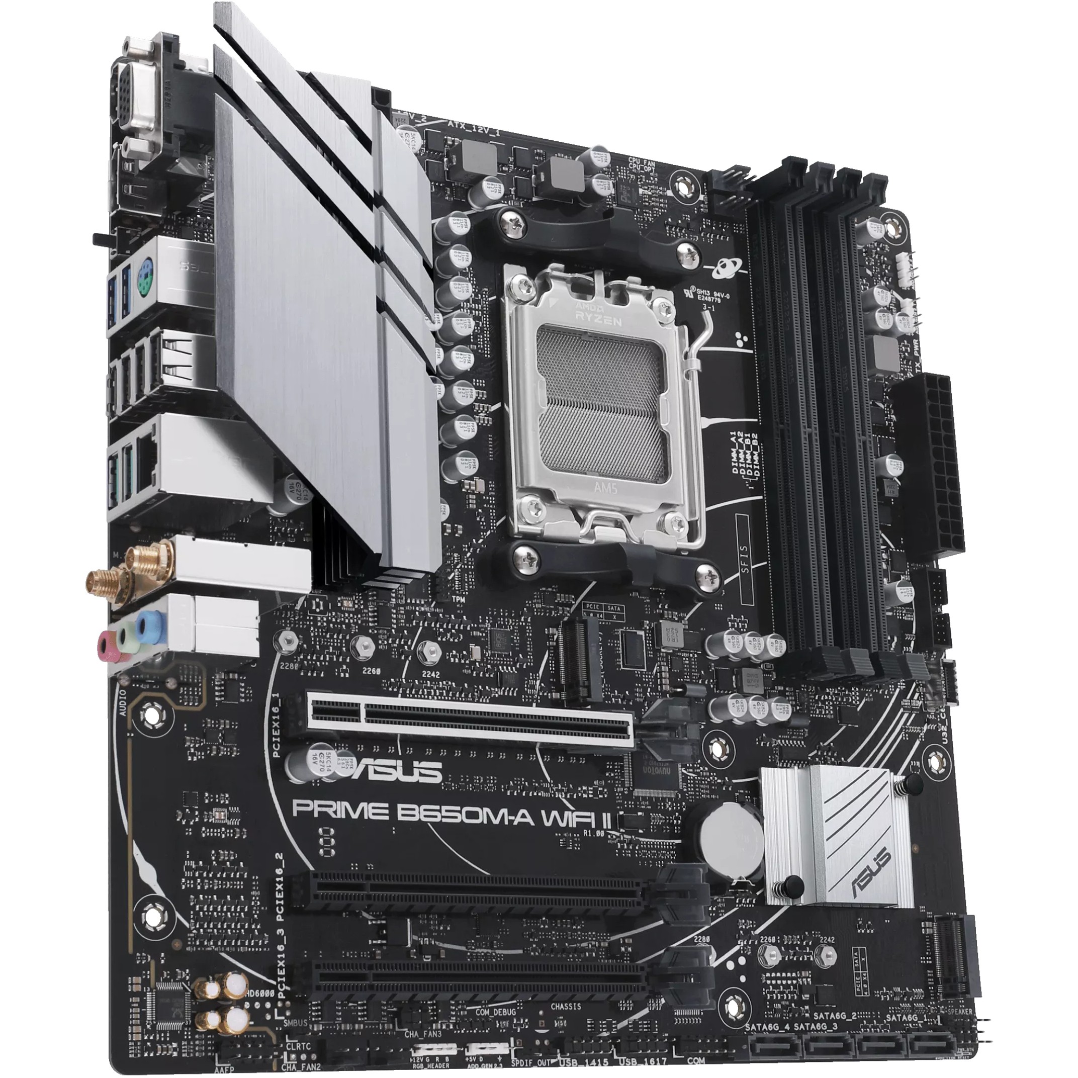 ASUS PRIME B650M-A WIFI II AMD B650 Sockel AM5 micro ATX