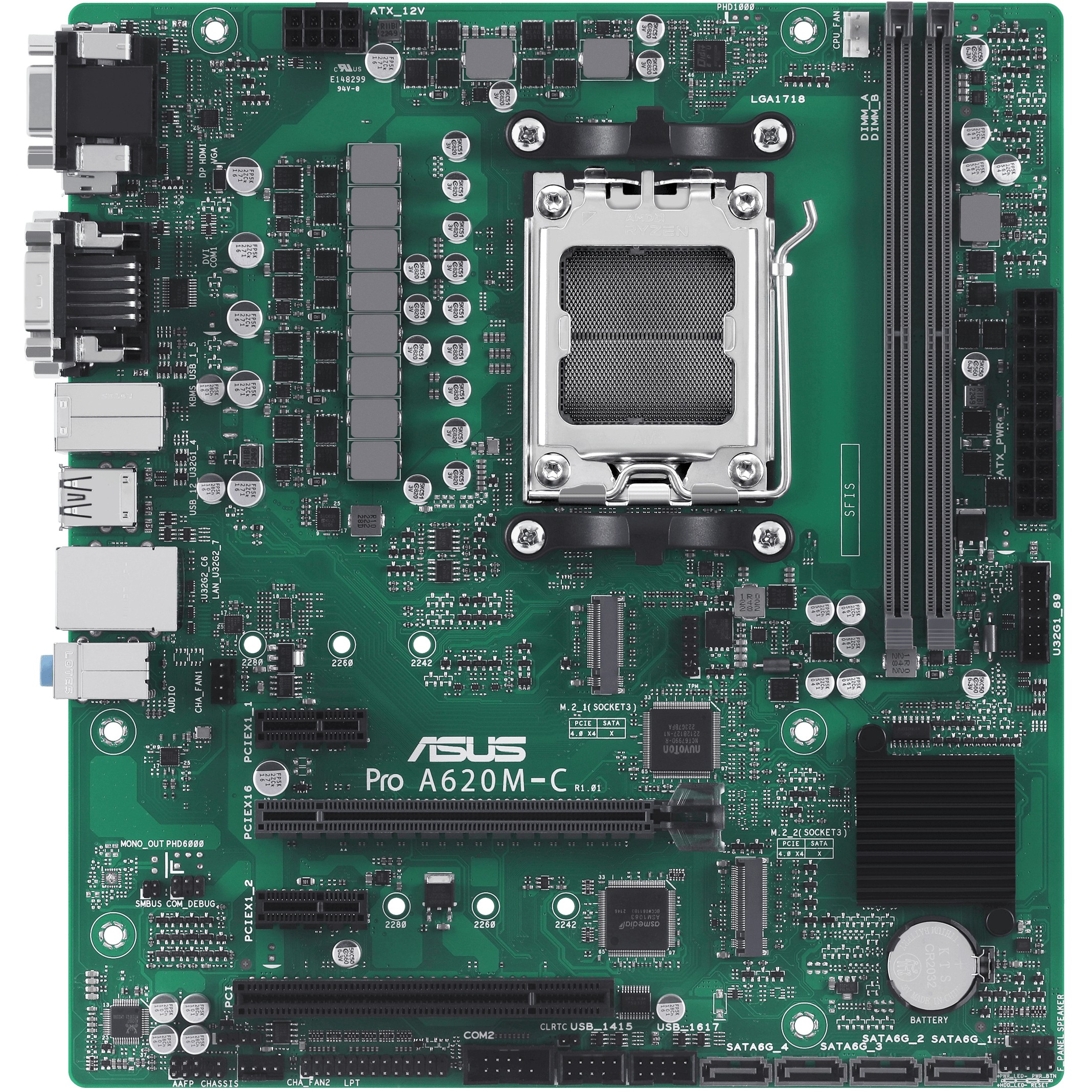 ASUS PRO A620M-C-CSM AM5 DDR5 mATX MB