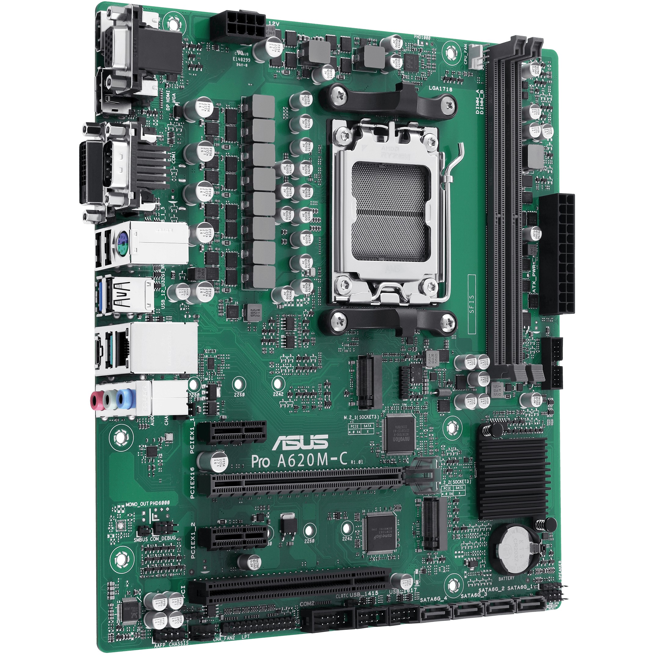 ASUS PRO A620M-C-CSM AM5 DDR5 mATX MB