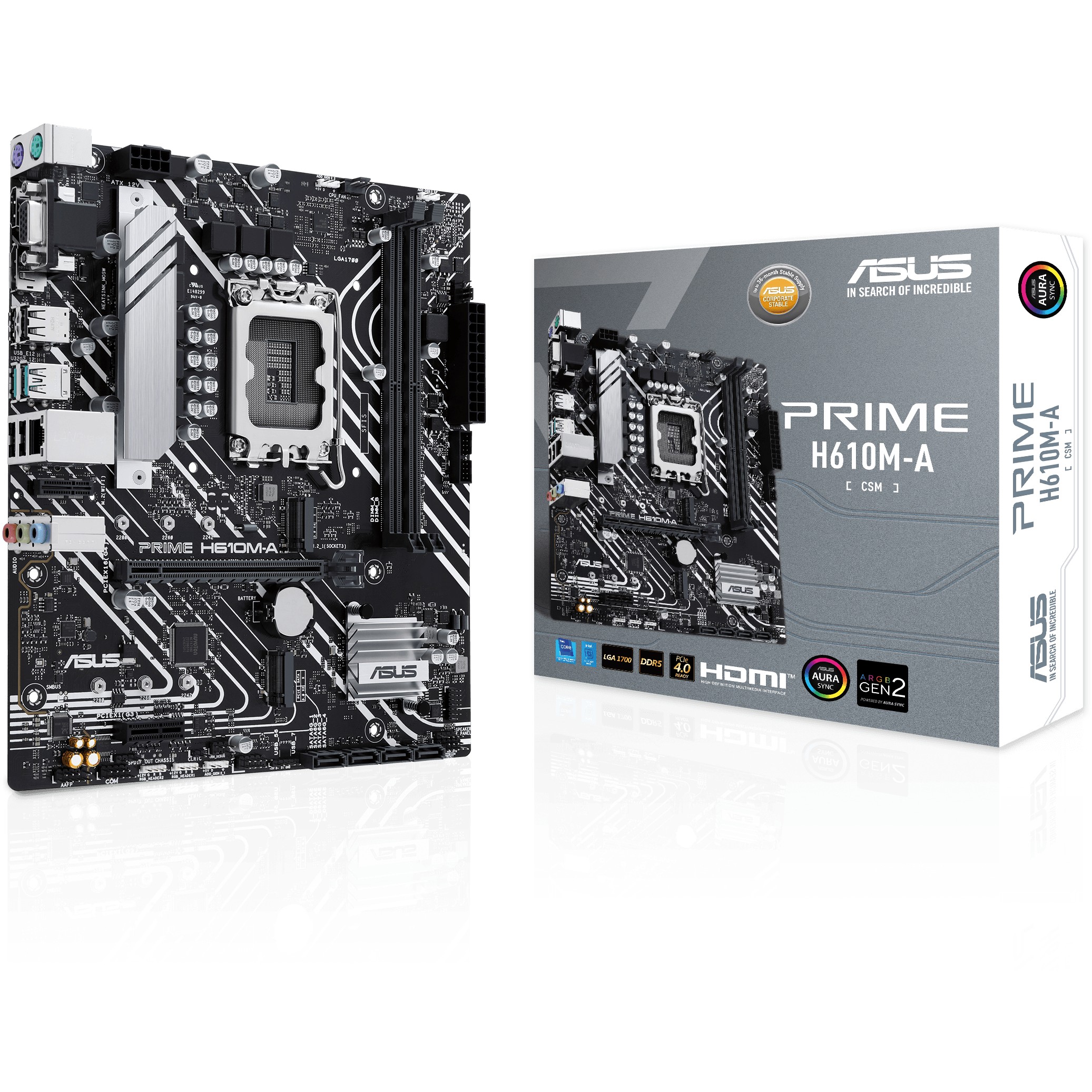 MB ASUS PRIME H610M-A-CSM             (Intel,1700,DDR5,mATX)