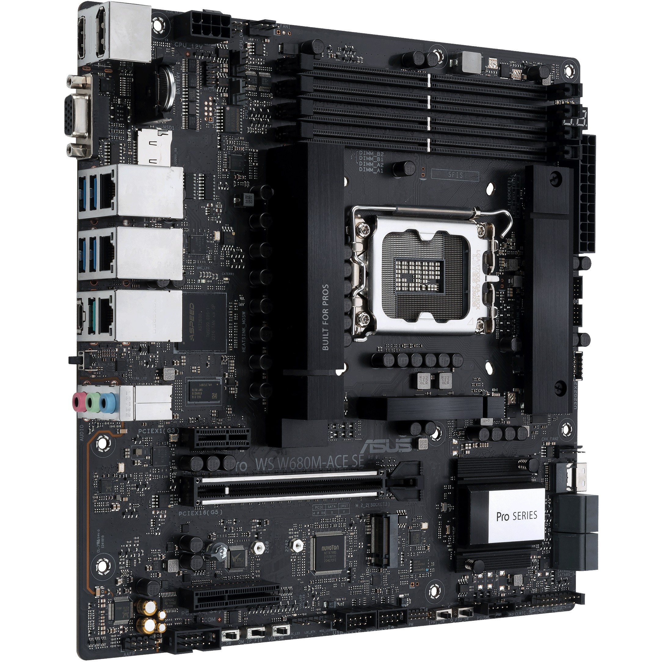ASUS PRO WS W680M-ACE SE Intel W680 LGA 1700 micro ATX