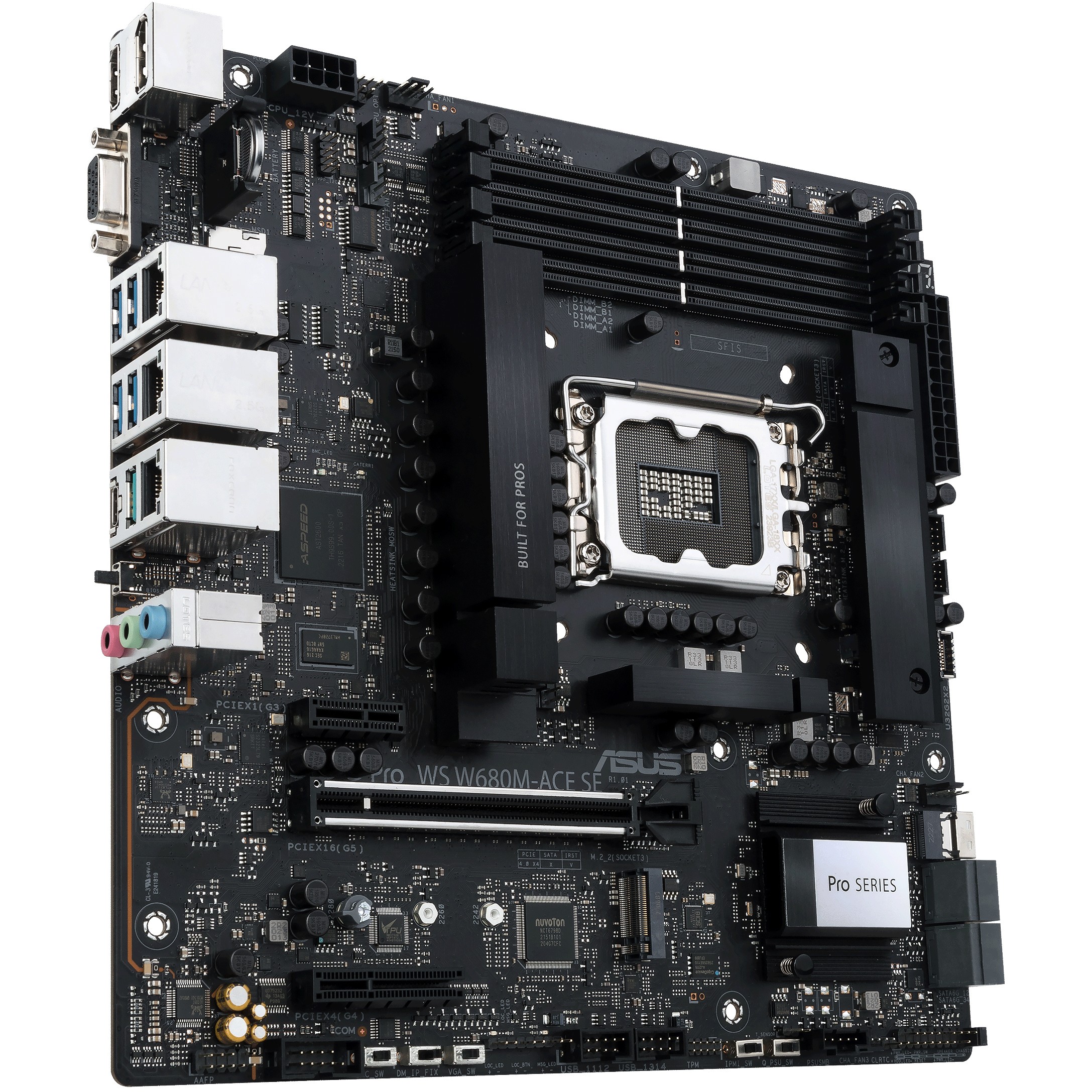 ASUS PRO WS W680M-ACE SE Intel W680 LGA 1700 micro ATX