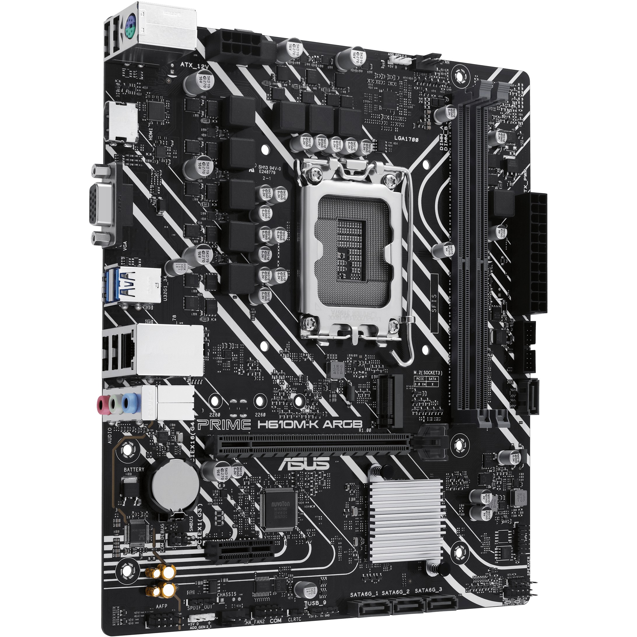 ASUS PRIME H610M-K ARGB LGA 1700 2DDR5