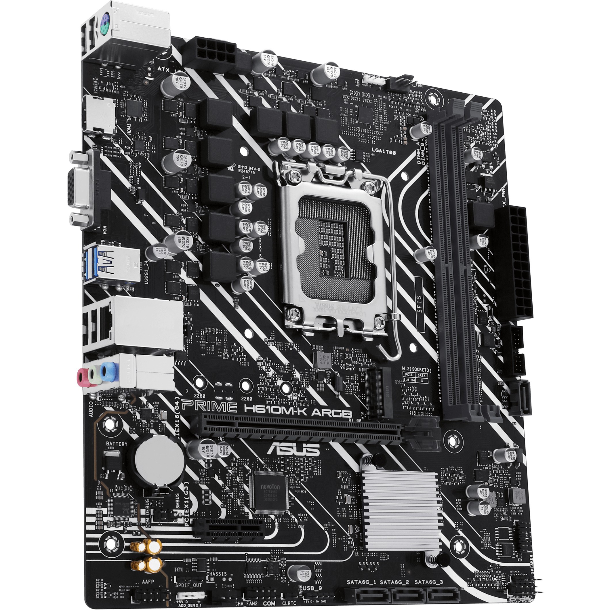ASUS PRIME H610M-K ARGB LGA 1700 2DDR5