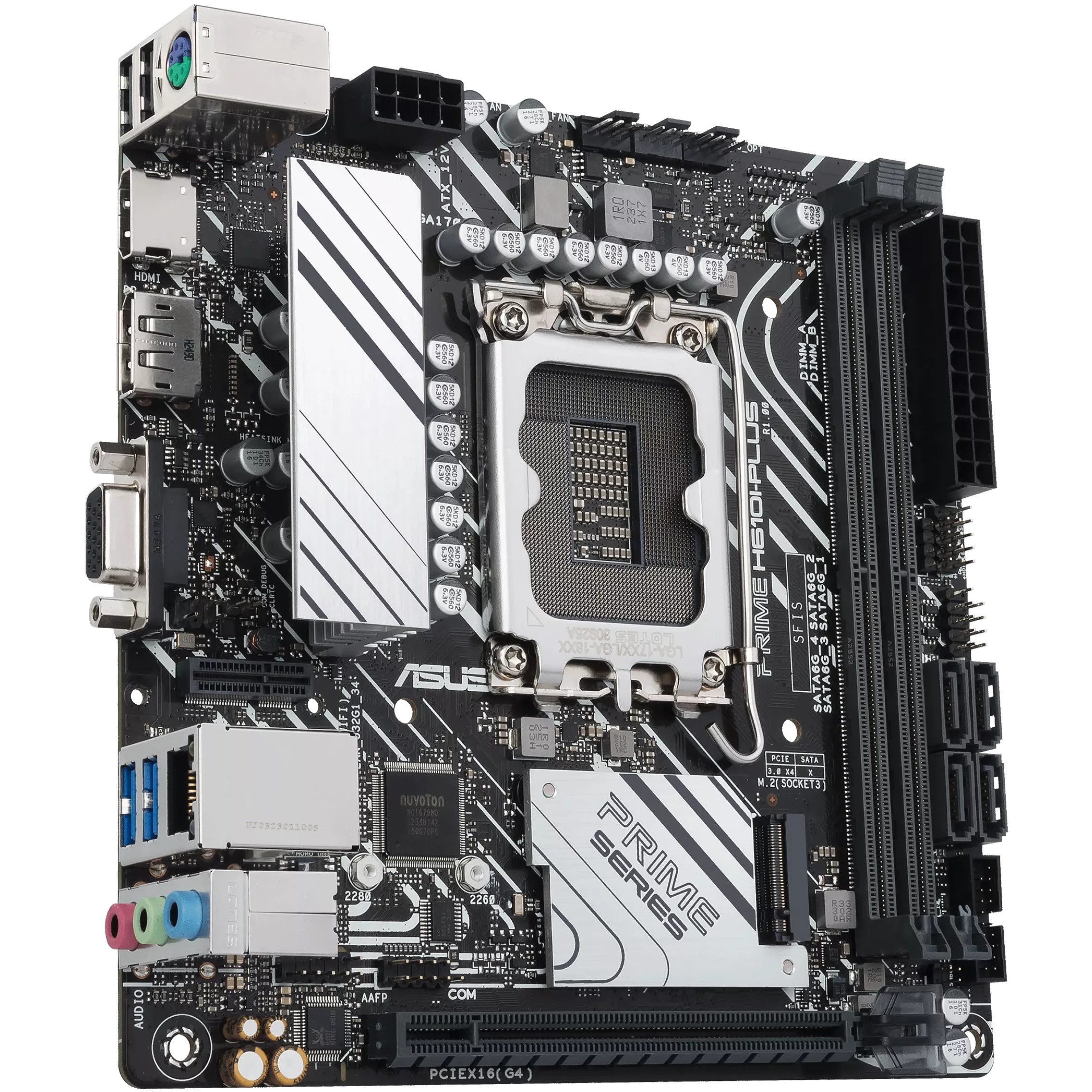 ASUS PRIME H610I-PLUS-CSM Intel H610 LGA 1700 mini ITX