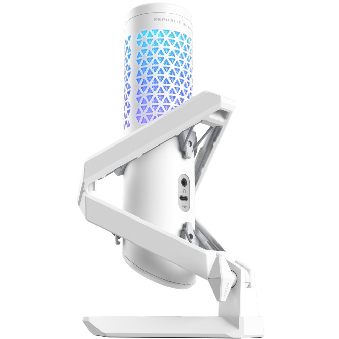 ASUS ROG Carnyx Weiß Tischmikrofon