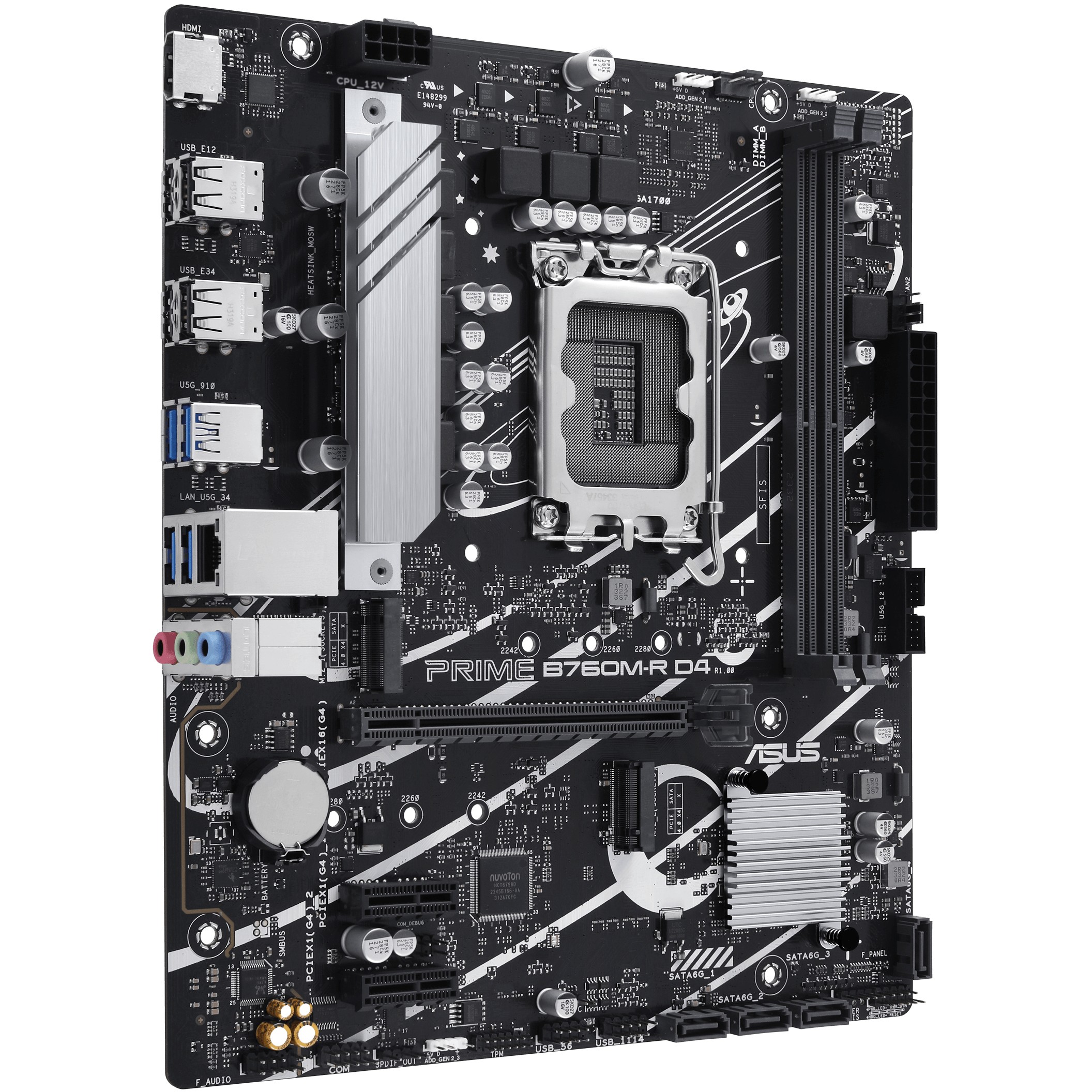 ASUS PRIME B760M-R D4 LGA1700 MB