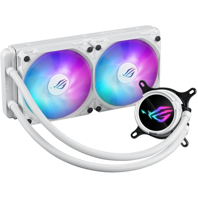 ASUS ROG Strix LC III 240 ARGB White Edition Prozessor Flüssigkeitskühlung 12 cm Weiß