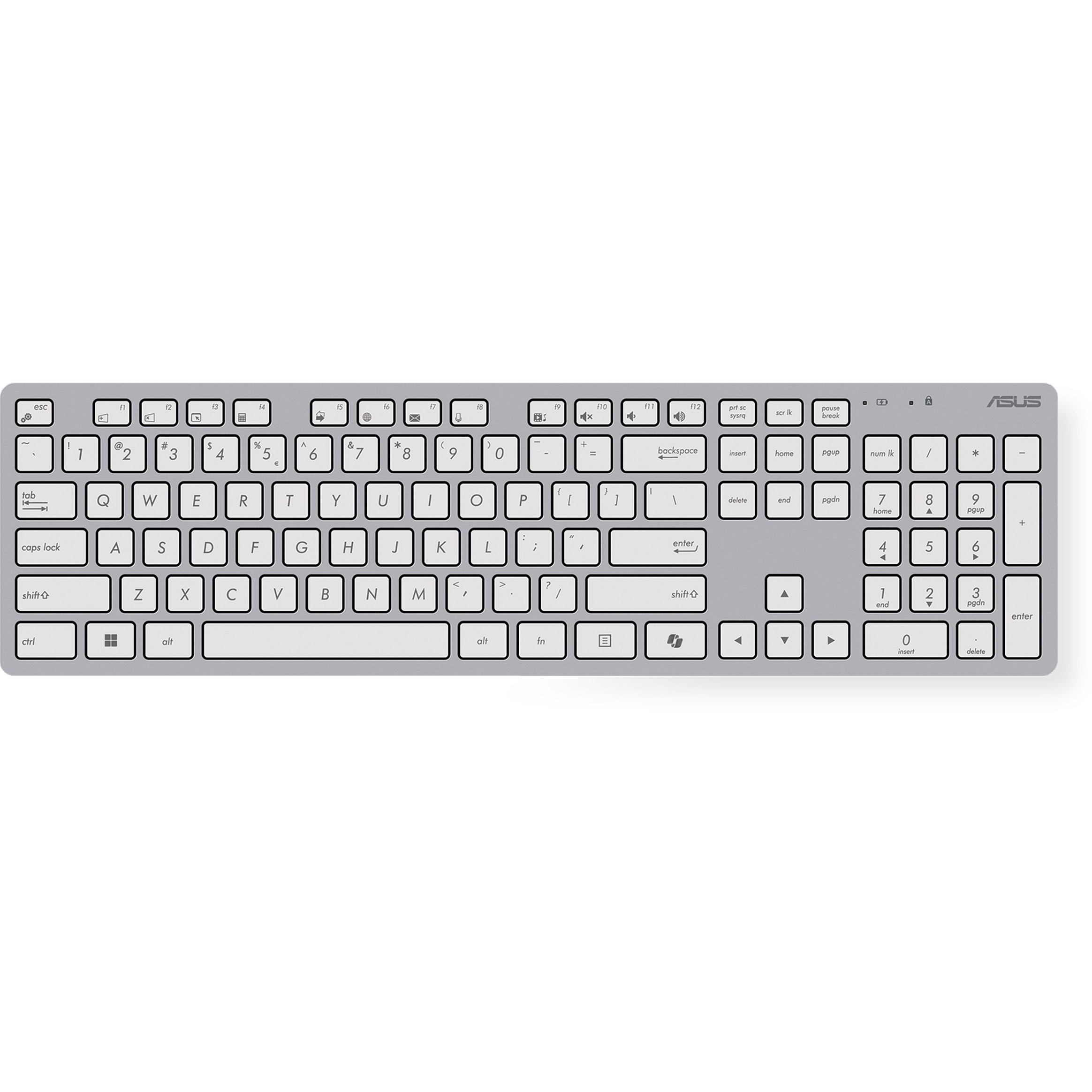 Asus W5000             Tastatur-Maus-Set wireless Weiß