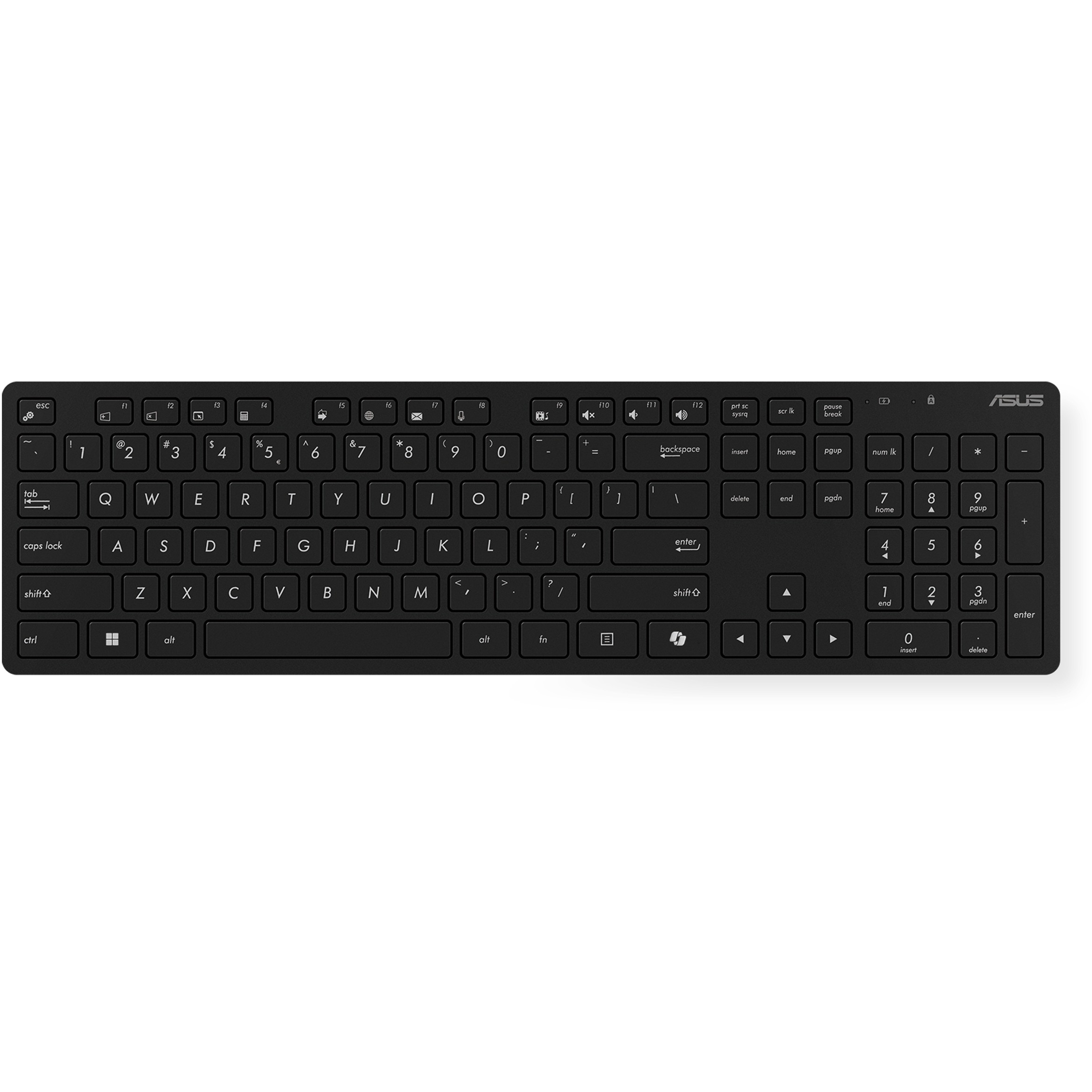 Asus W5000             Tastatur-Maus-Set wireless Schwarz
