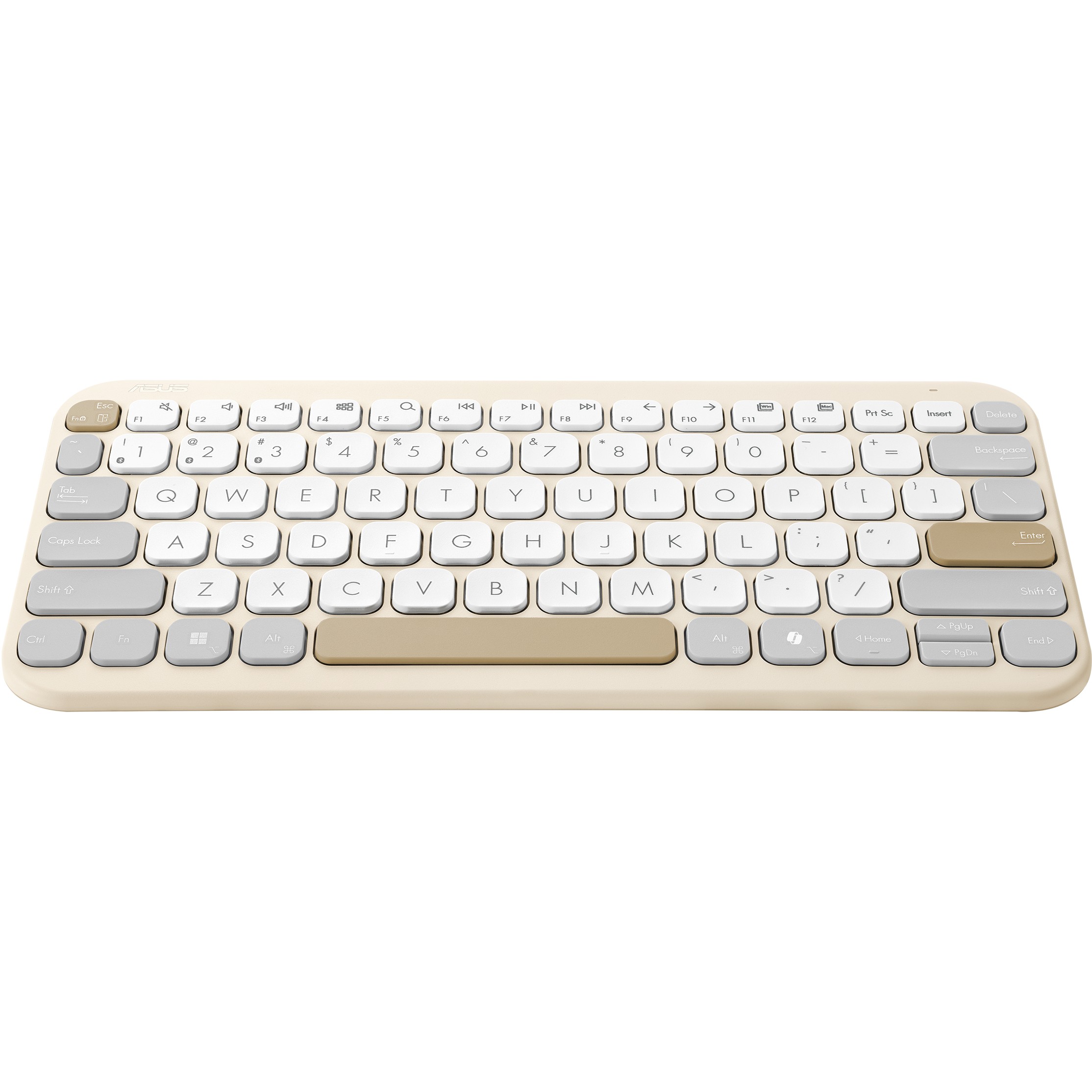 ASUS KW100 Marshmallow Tastatur beige