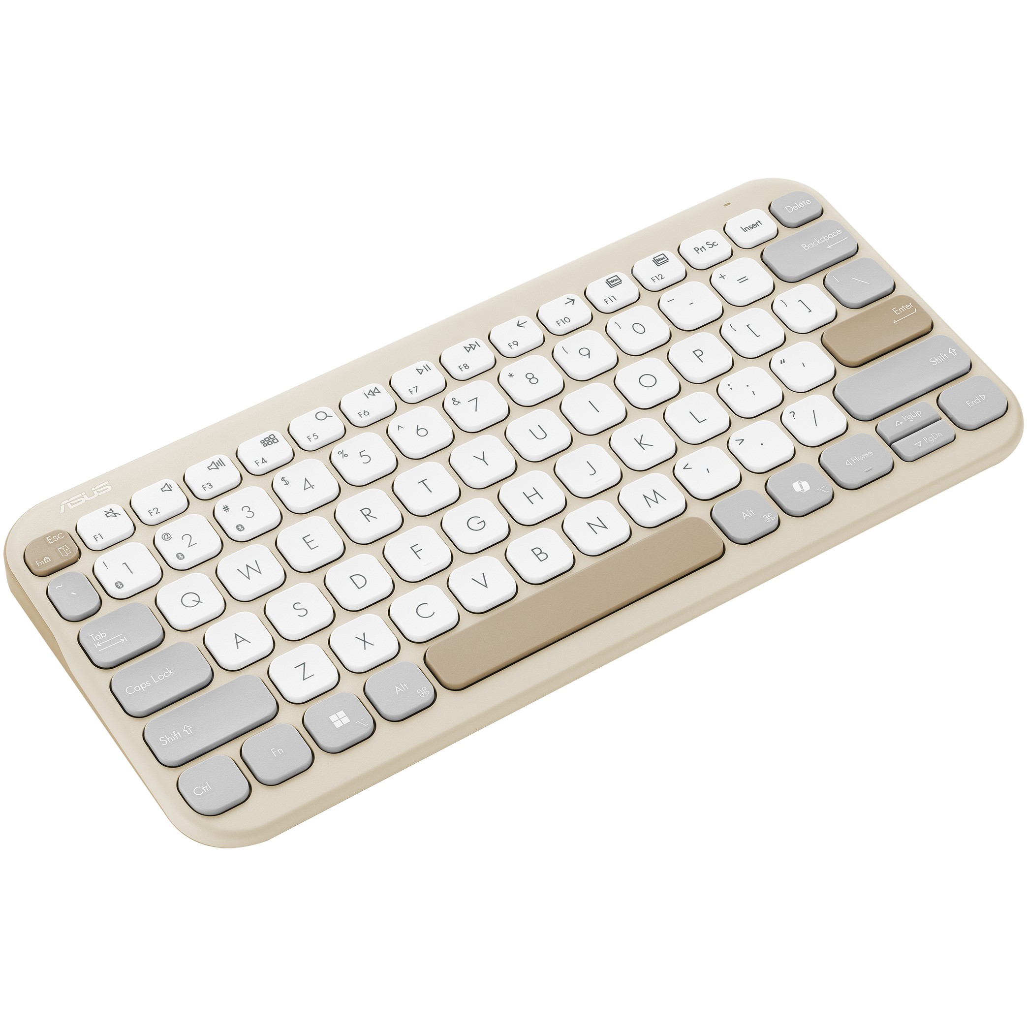 ASUS KW100 Marshmallow Tastatur beige