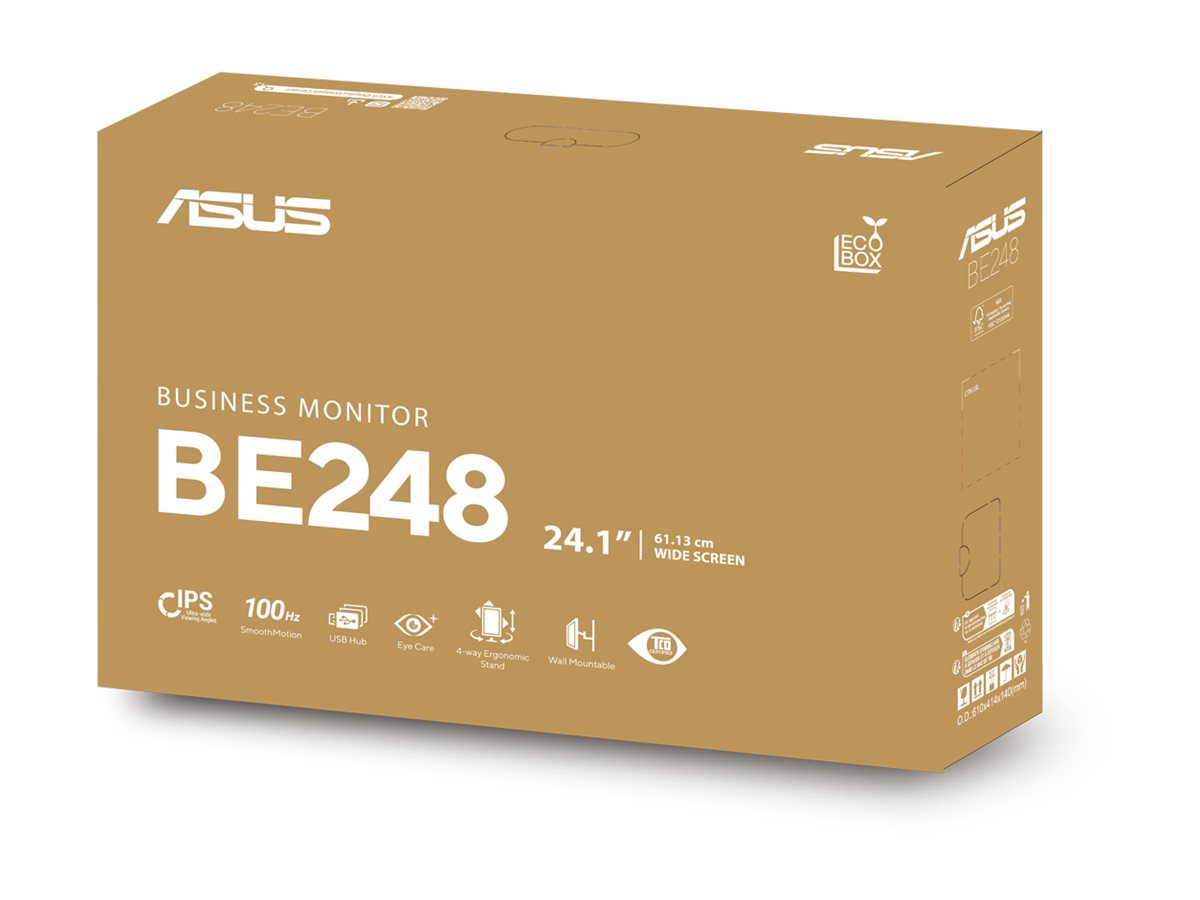 ASUS Business BE248QF 61.13cm (16:10) FHD HDMI DP