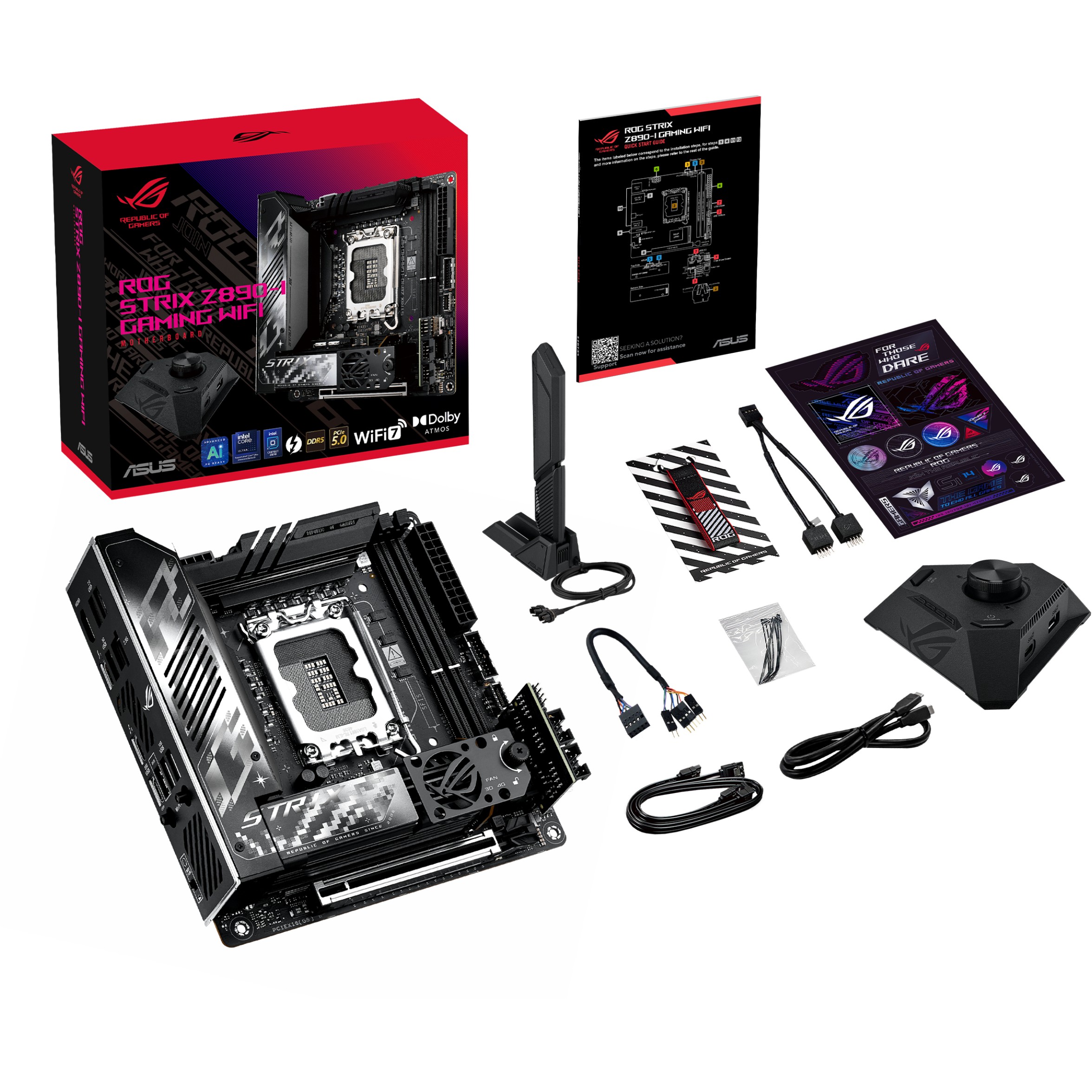 MB ASUS ROG STRIX Z890-I GAMING WIFI   (Intel,1851,DDR5,ATX)