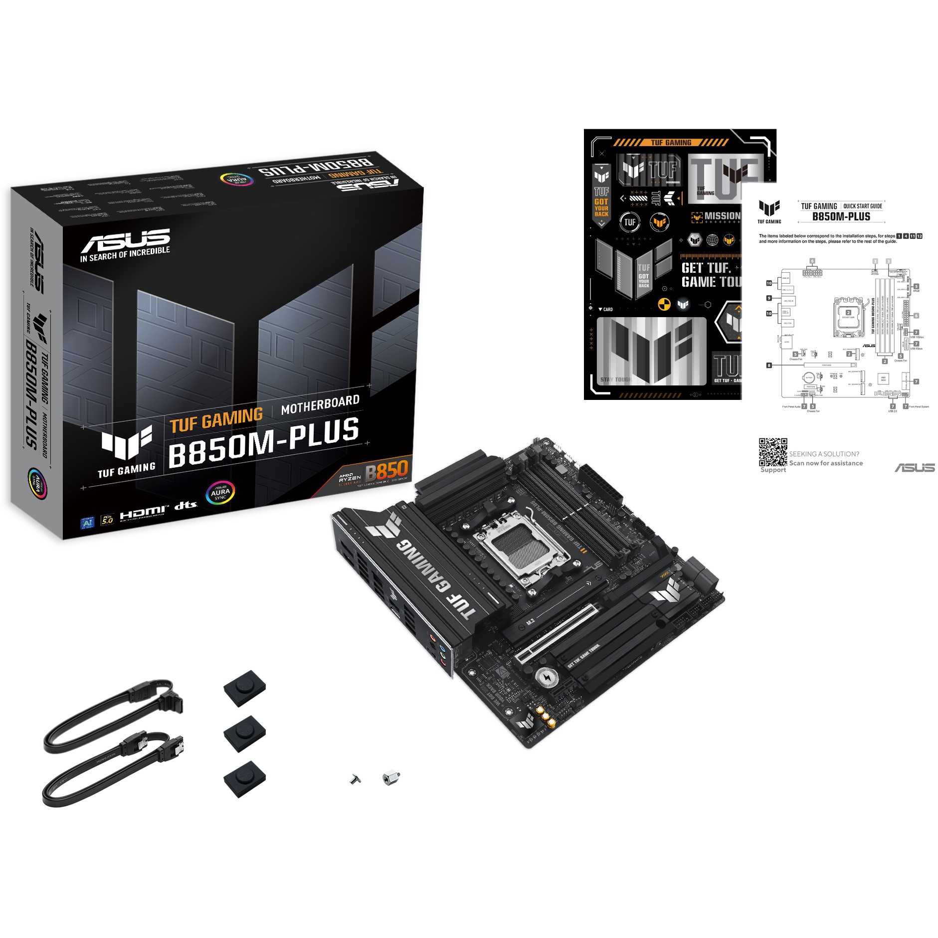 MB ASUS TUF GAMING B850M-PLUS            (AMD,AM5,DDR5,mATX)