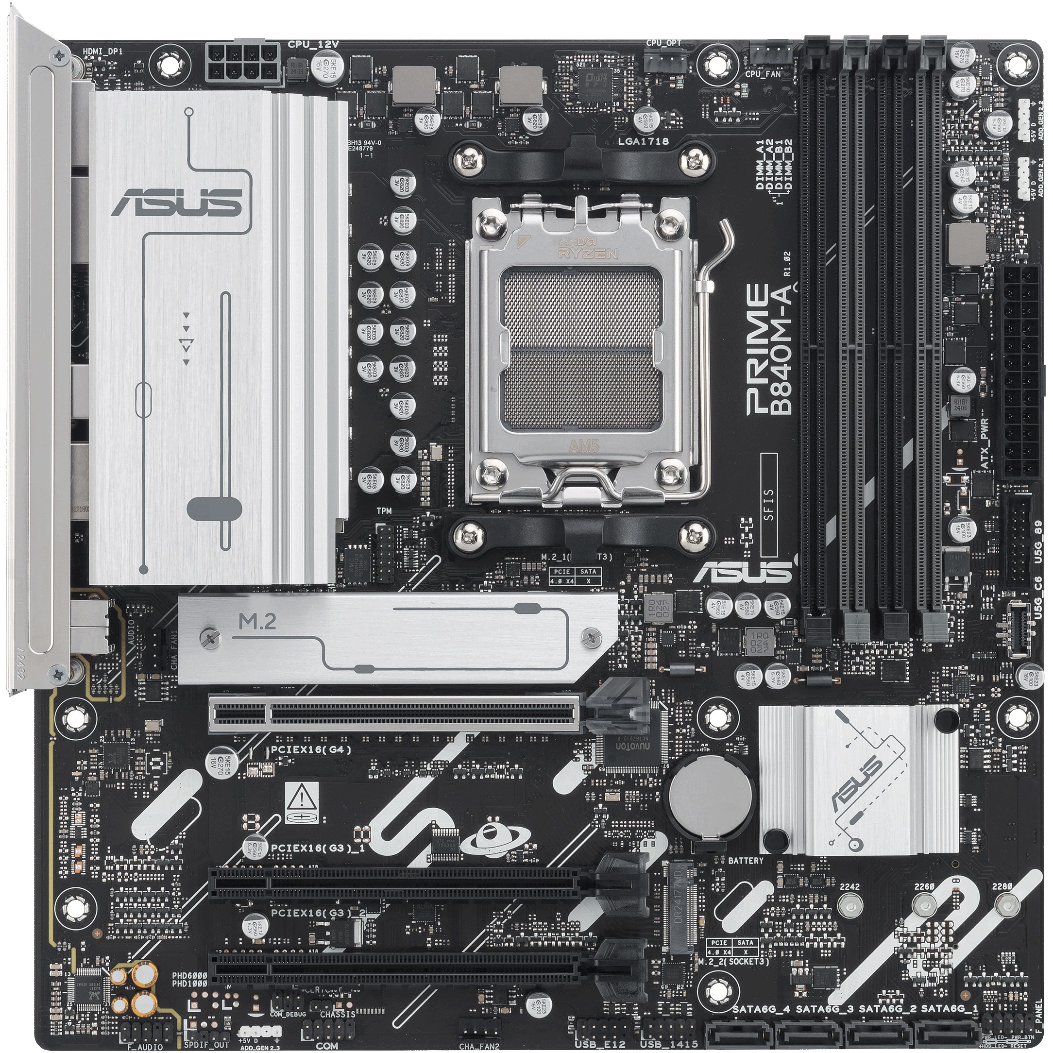 ASUS PRIME B840M-A-CSM AM5 DDR5 MB