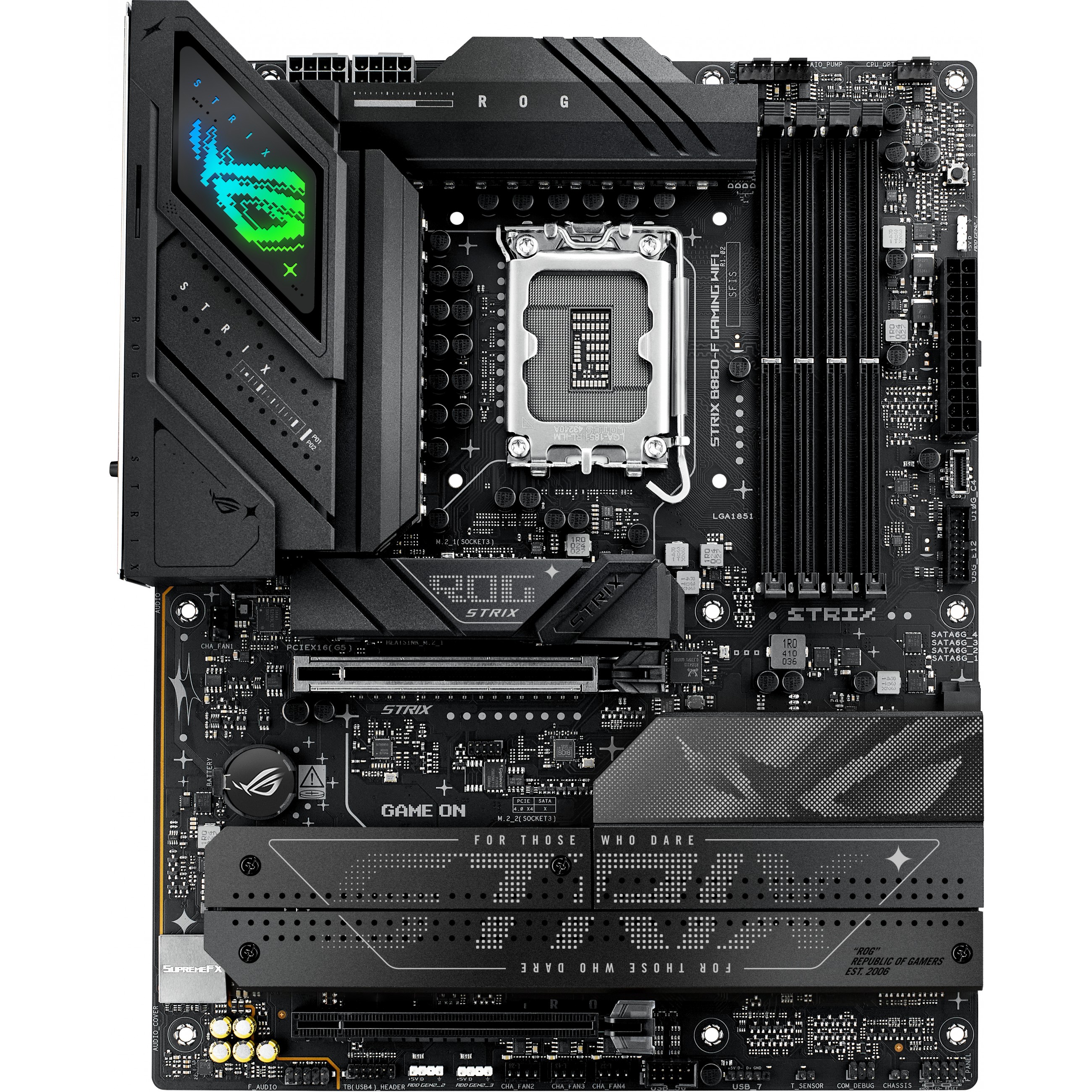 MB ASUS ROG STRIX B860-F GAMING WIFI   (Intel,1851,DDR5,ATX)