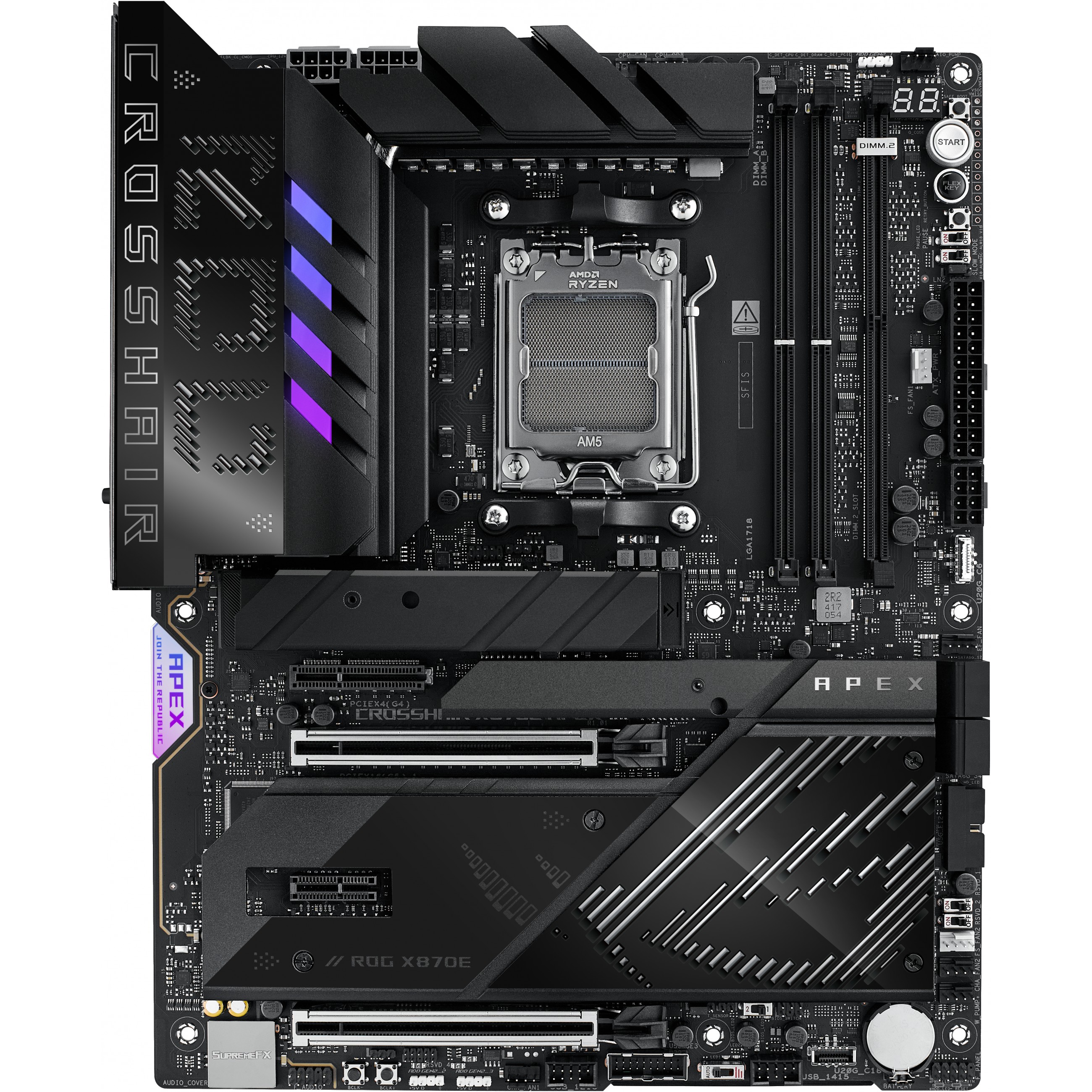 ASUS ROG CROSSHAIR X870E APEX AM5 MB