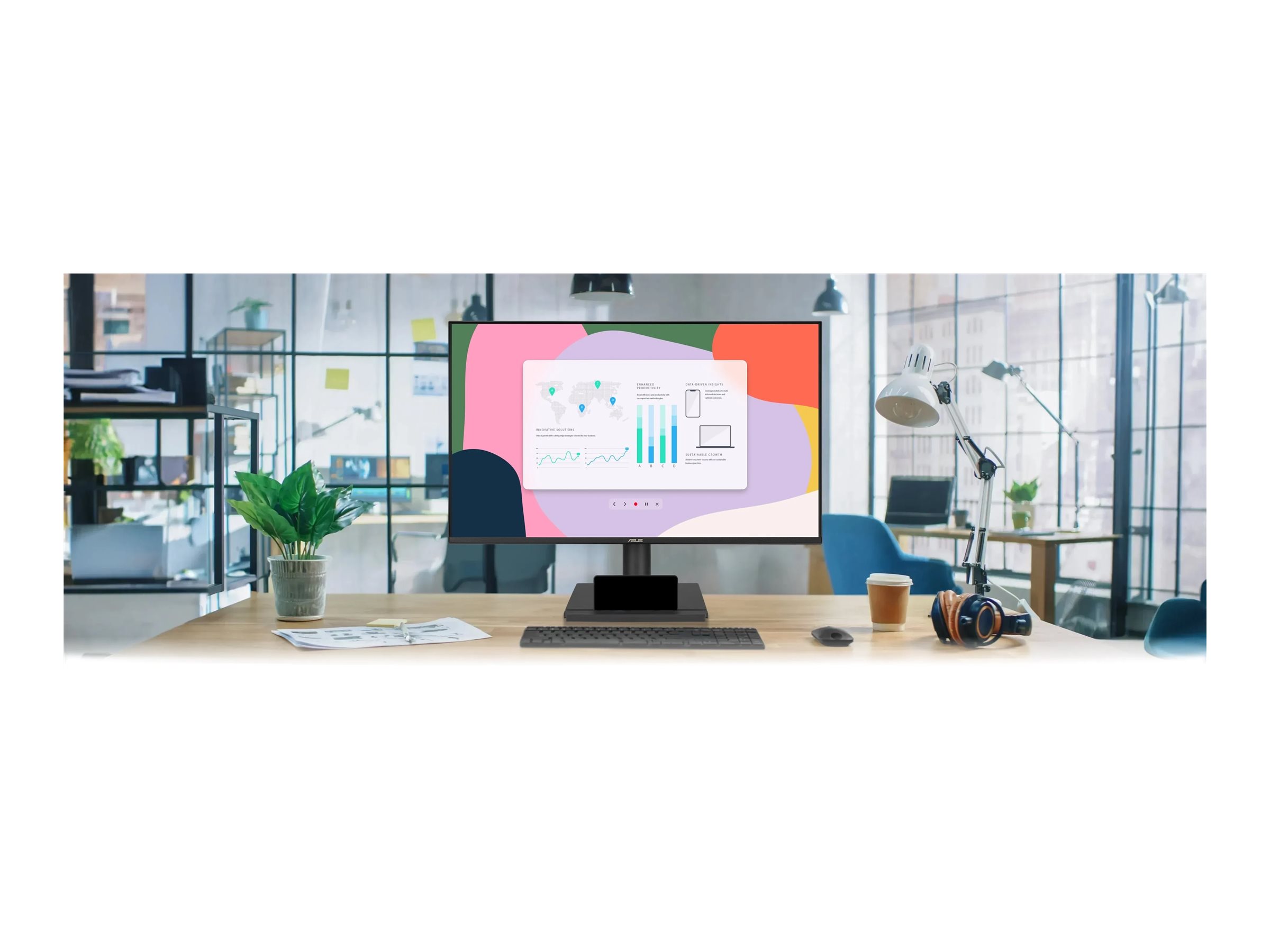 ASUS Business VA27AQSE 68,47 cm 16:9 WQHD HDMI DP