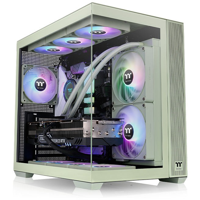 Thermaltake View 380 TG ARGB Matcha Green