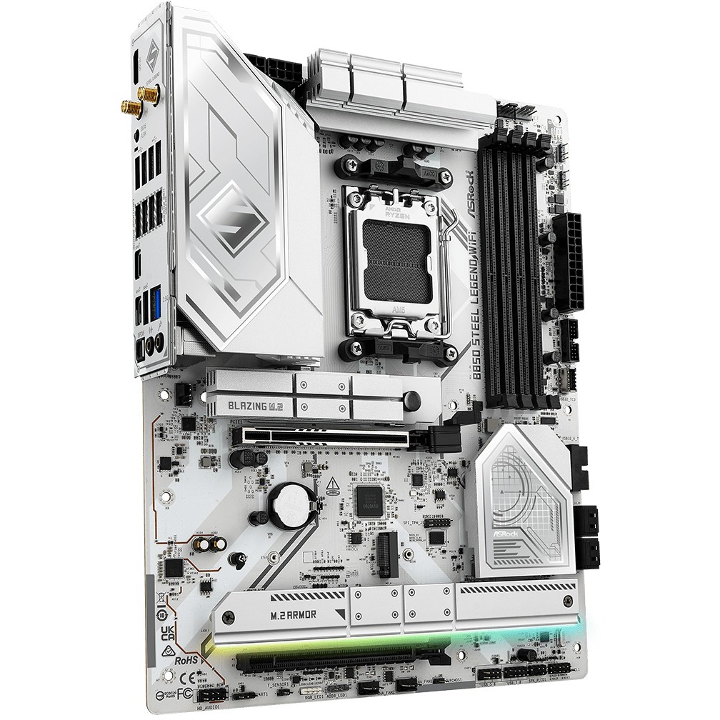 ASRock B850  Steel Legend WiFi   AM5 ATX  HDMI          DDR5